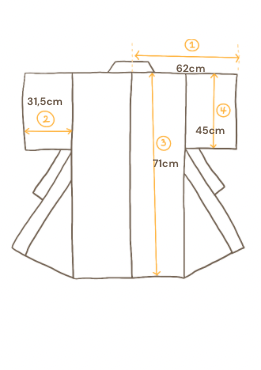 Shibori Horizon Haori