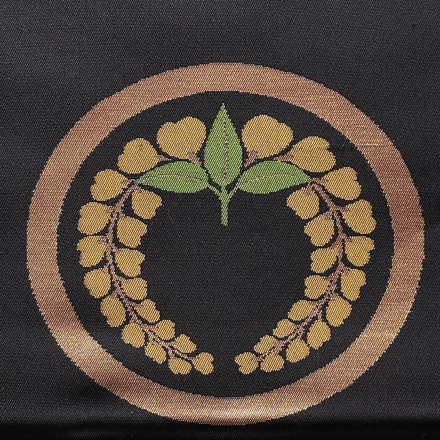 Black & Gold Zentsu Fukuro Obi