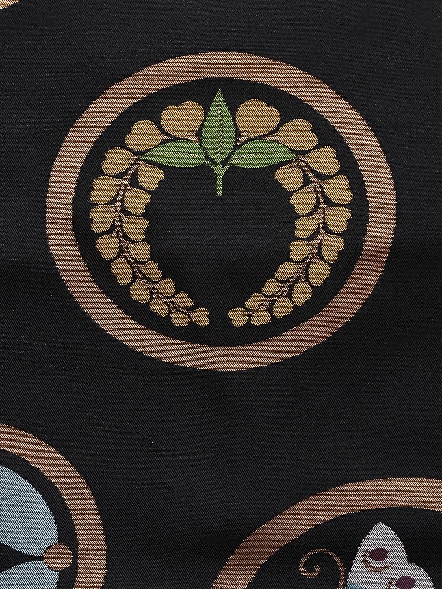 Black & Gold Zentsu Fukuro Obi