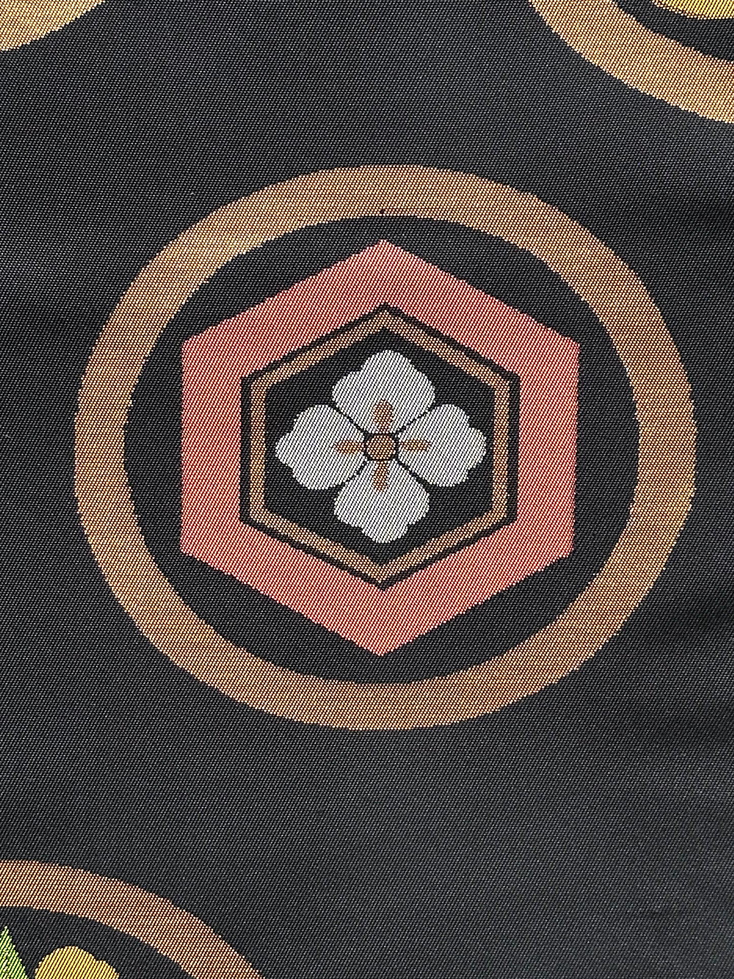 Black & Gold Zentsu Fukuro Obi