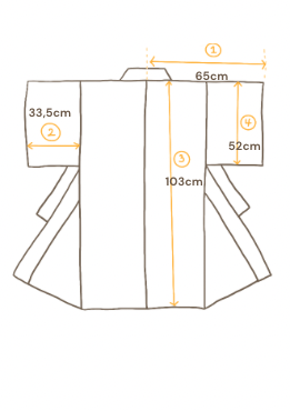 Black Formal Haori – Mitsudomoe Mon