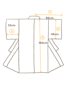 Vivid Autumn Komon Kimono