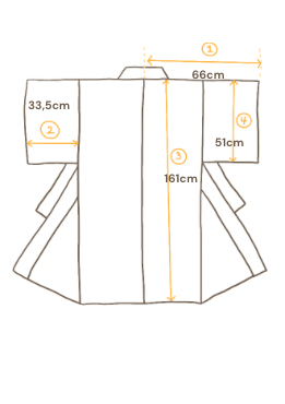 Chimono Matcha Kashiwa Crest Iromuji