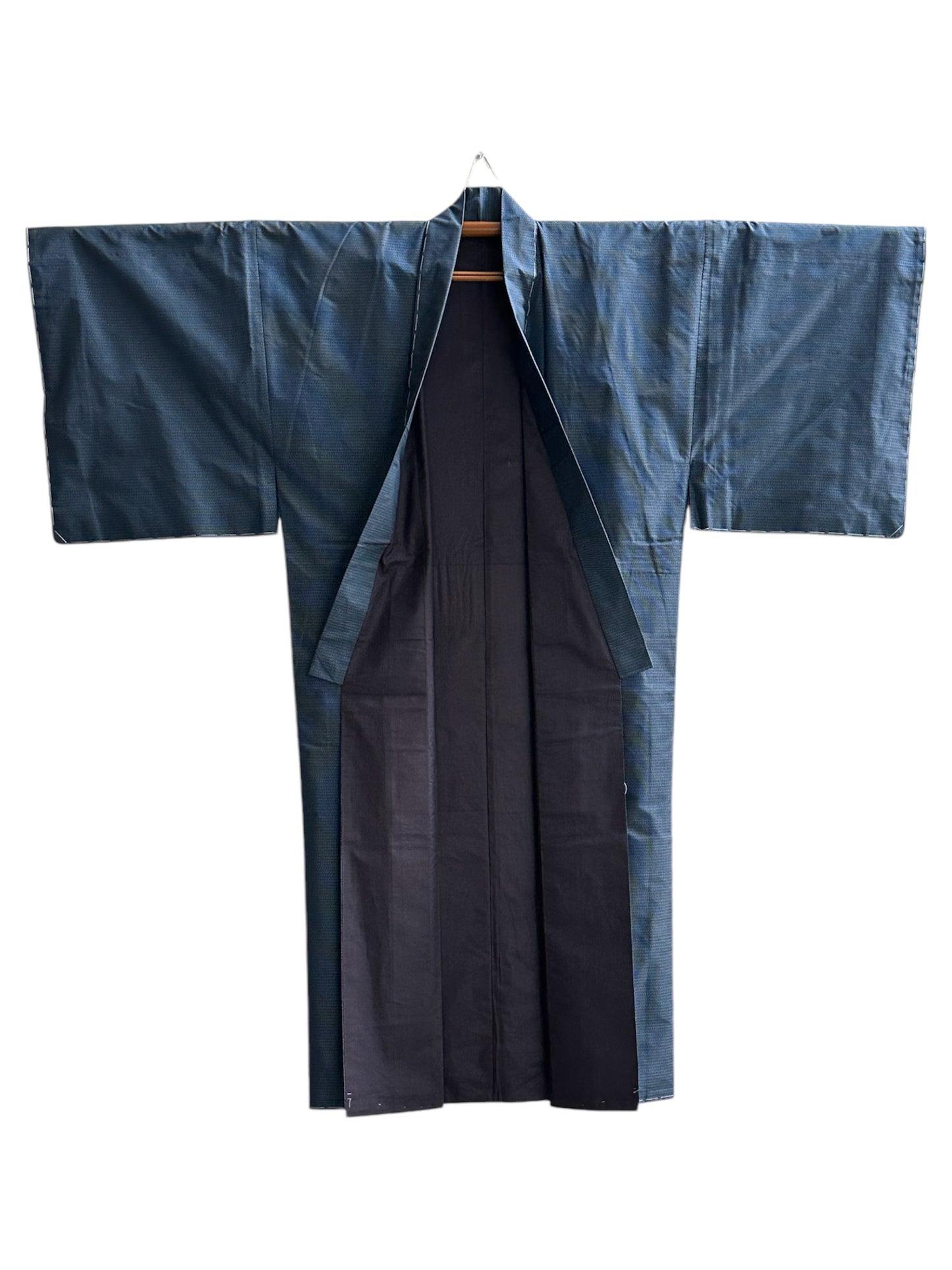 Tummansininen kimono