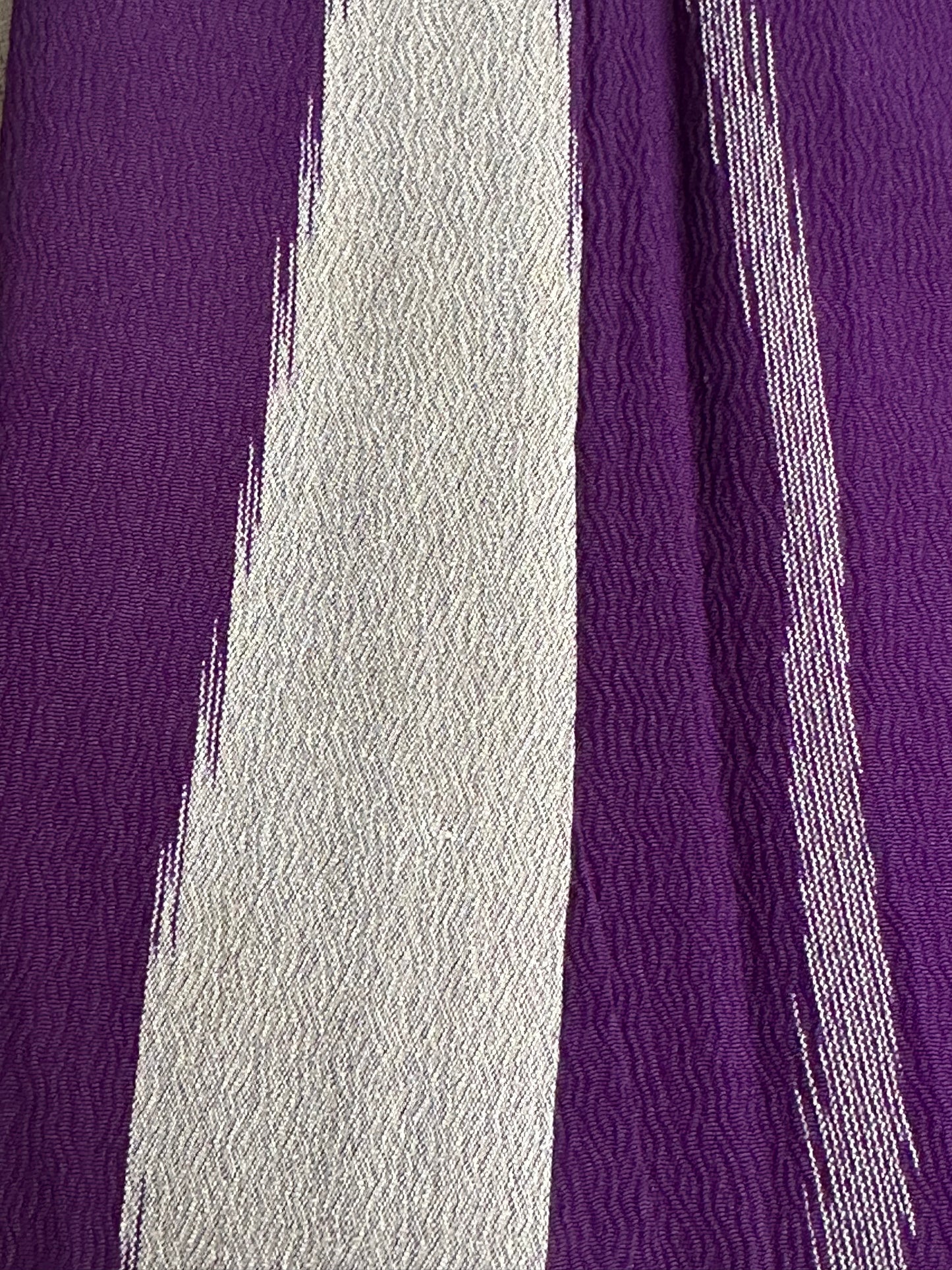 Vibrant Violet Meisen Kimono