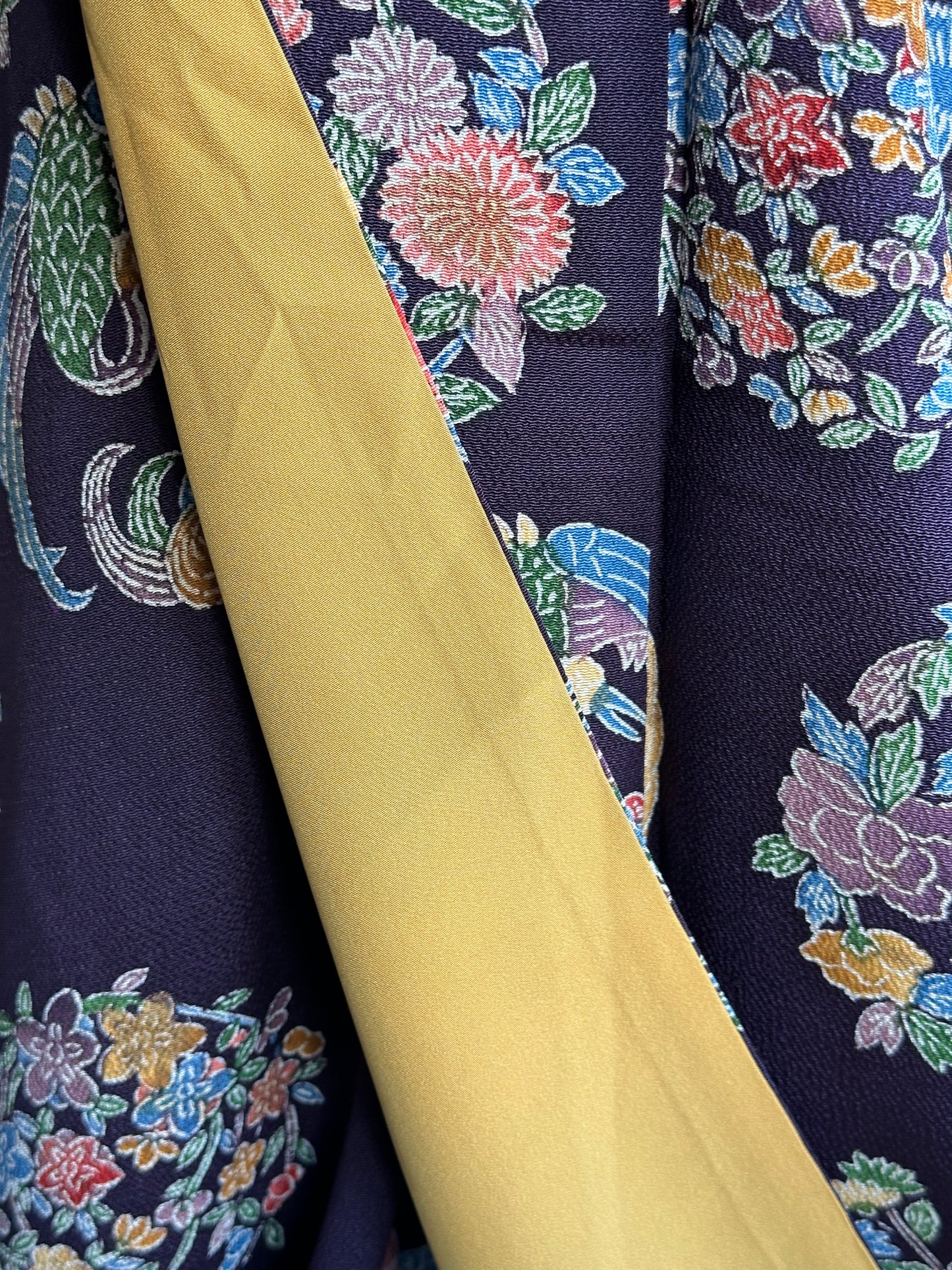 Cranes of Eternity Vintage kimono