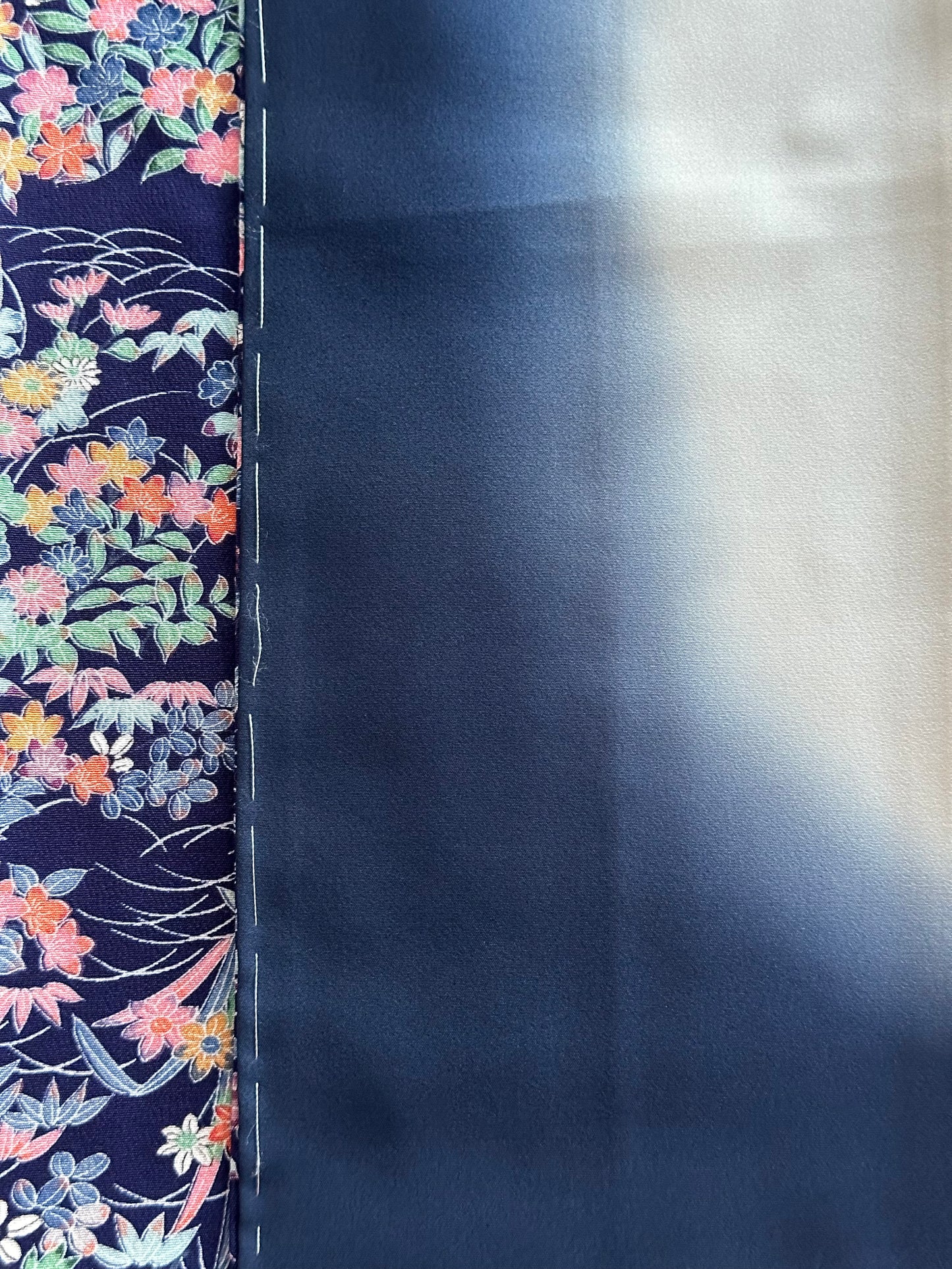 Komon Floral Albastru-Violet