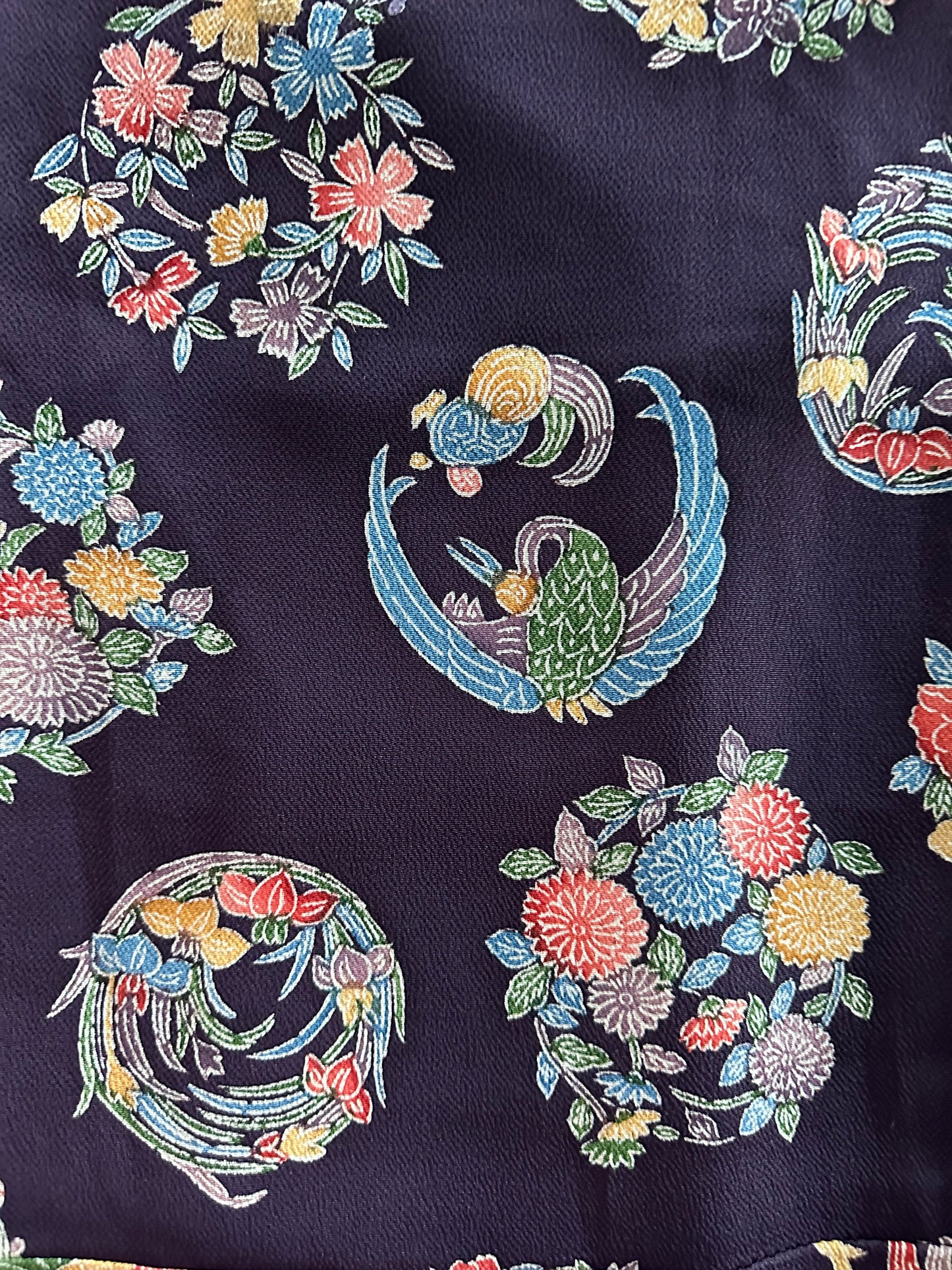 Cranes of Eternity Vintage kimono