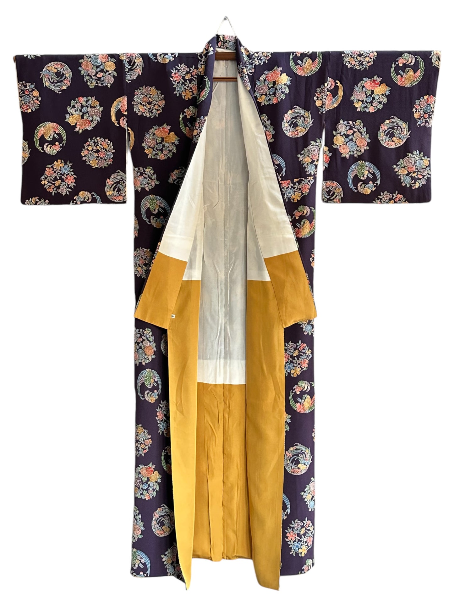 Cranes of Eternity Vintage kimono
