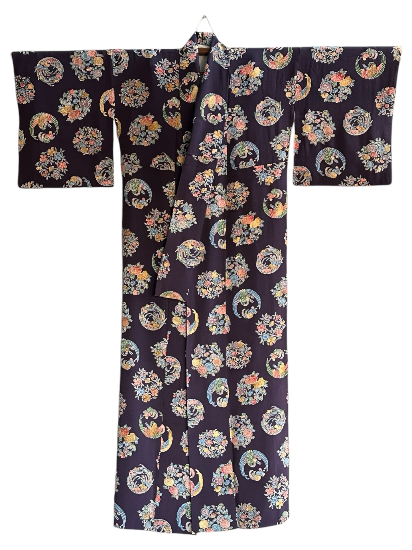 Cranes of Eternity Vintage kimono
