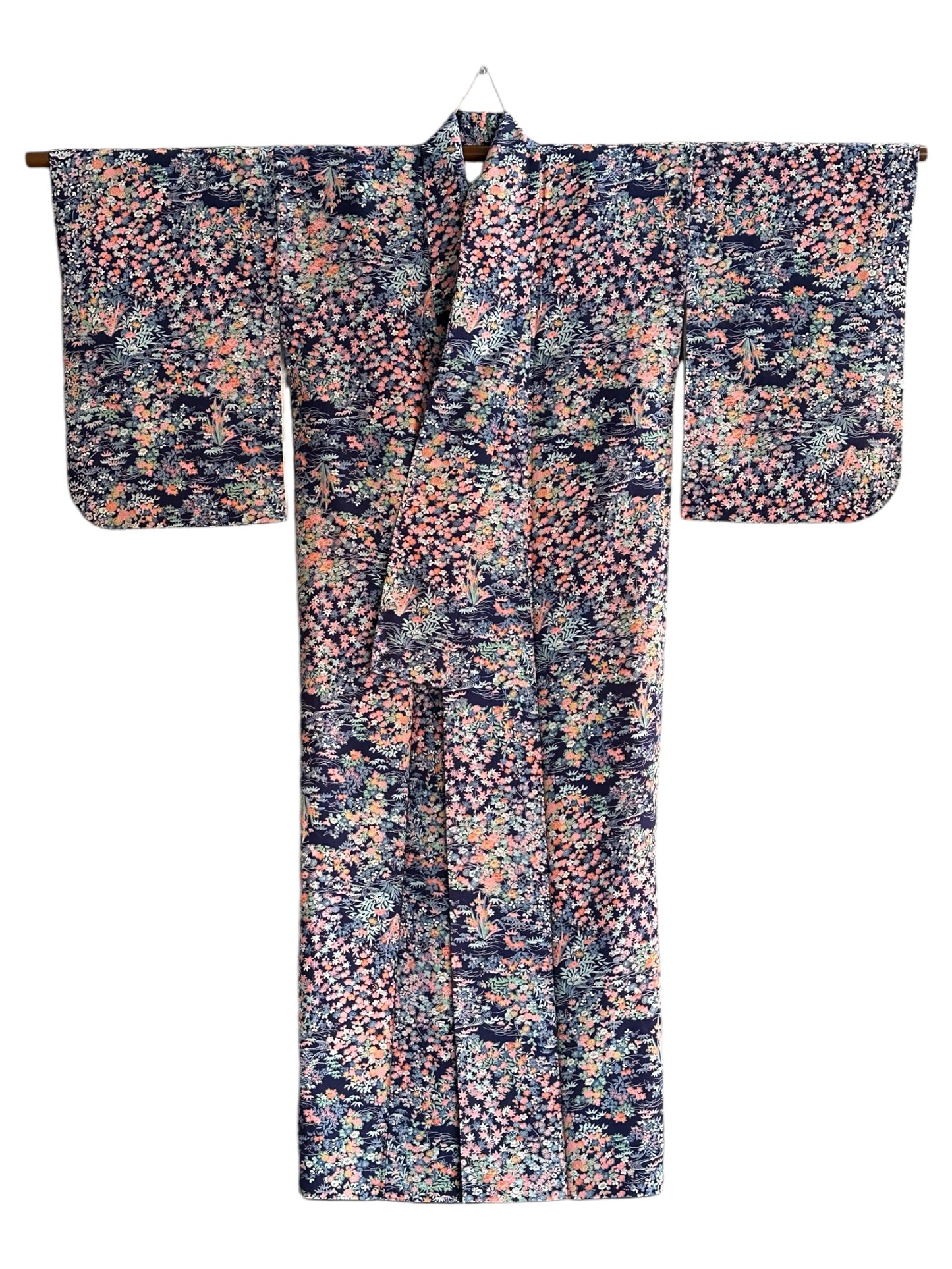 Komon Floral Albastru-Violet