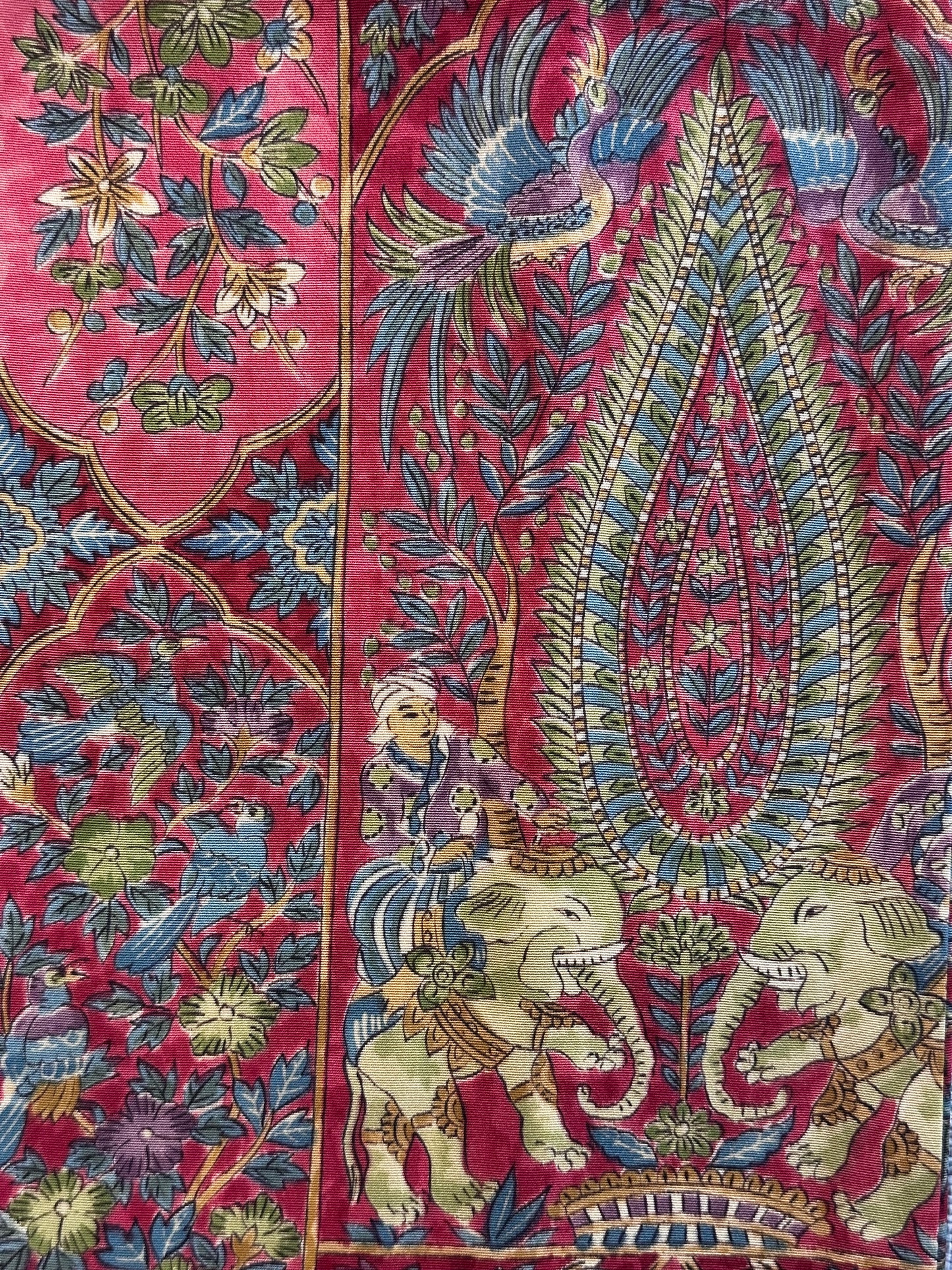 Kimono cu elefant și păsări exotice