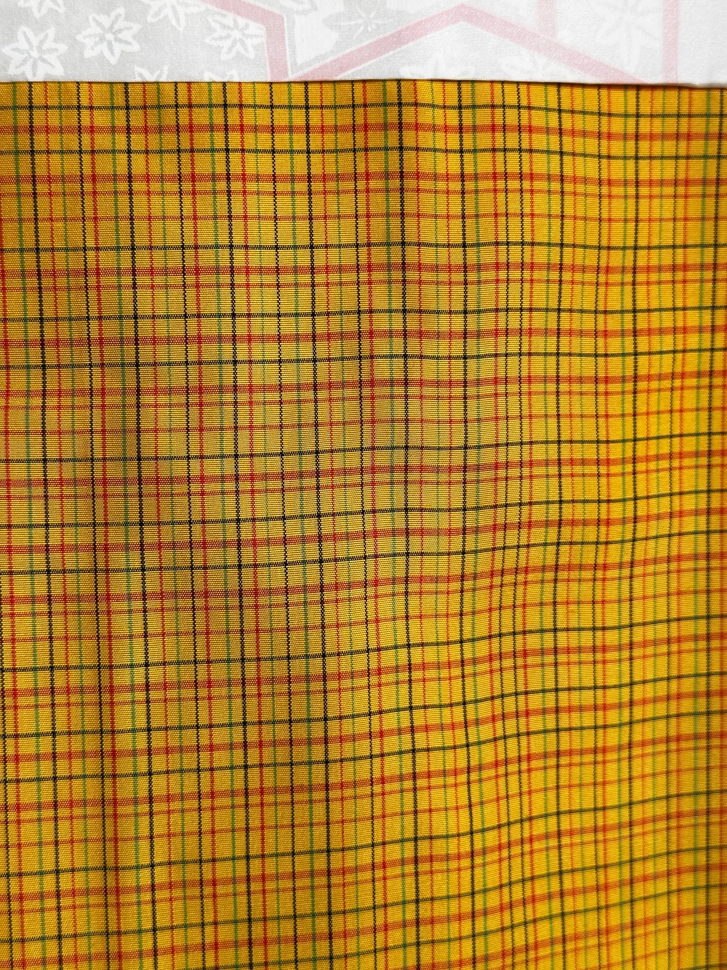 Pehmeä Pongee Yellow Haori
