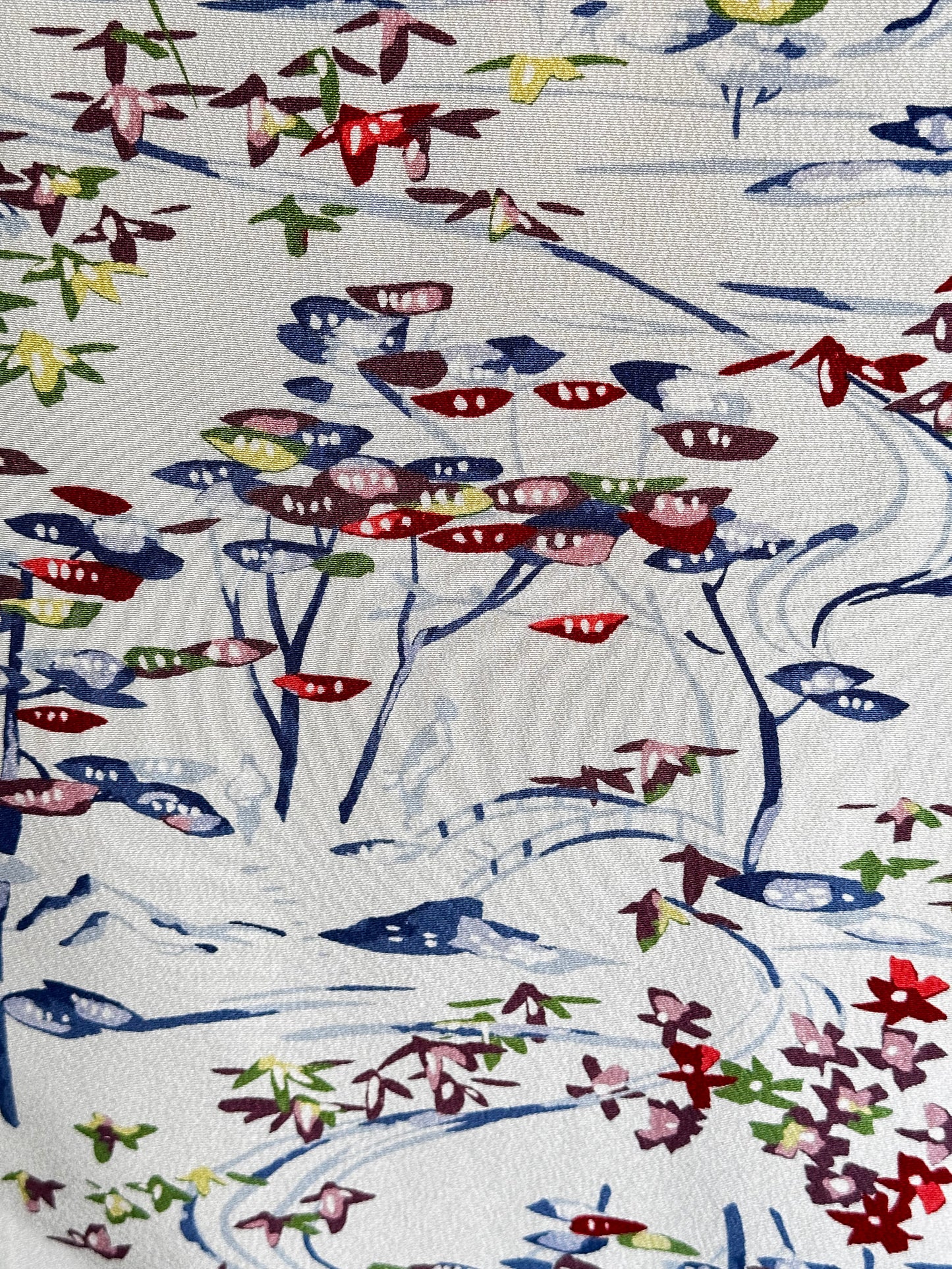 Sininen ja punainen Harmony Haori