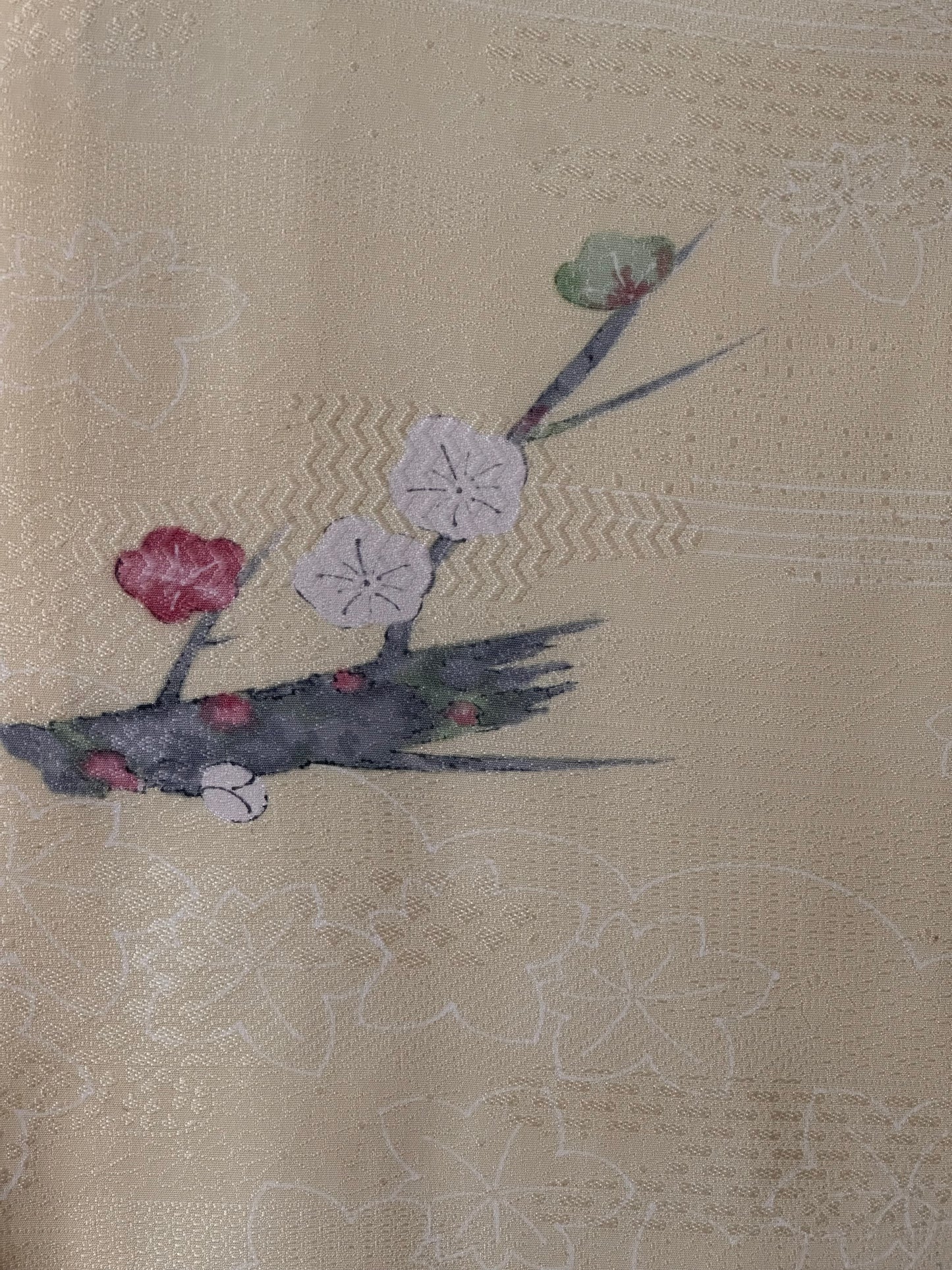 Lemon Blossom Komon Kimono