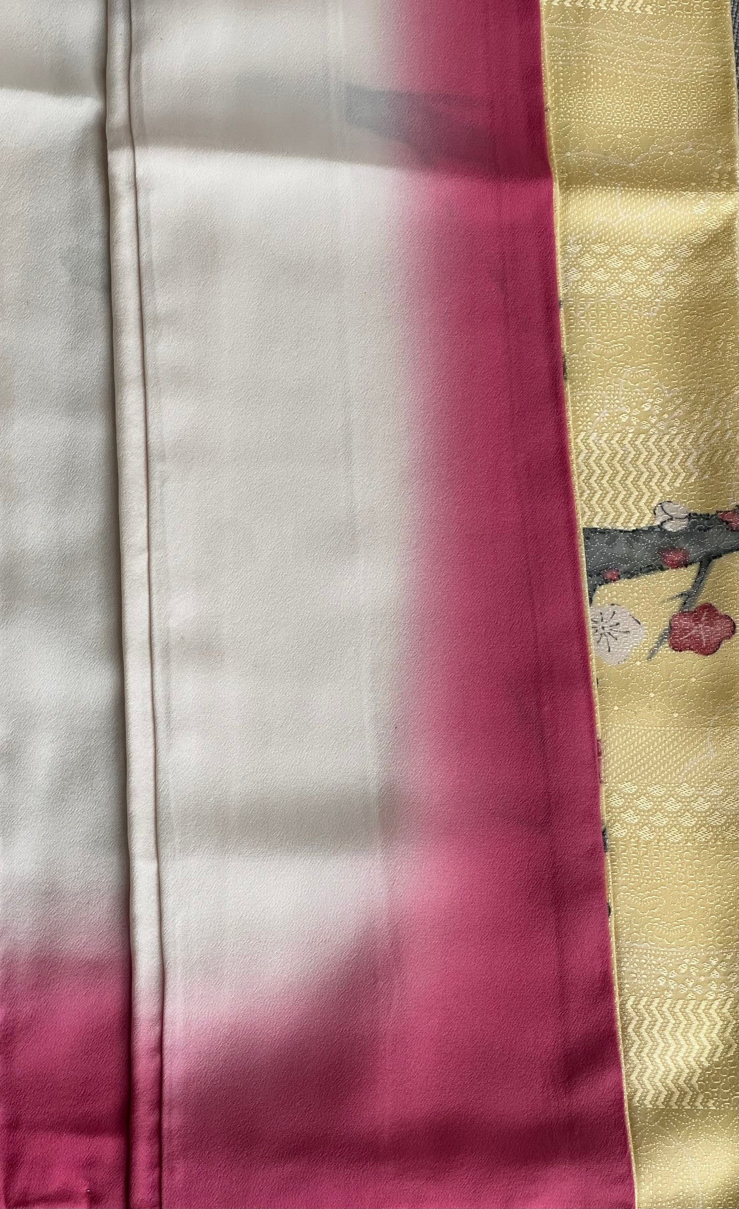 Lemon Blossom Komon Kimono