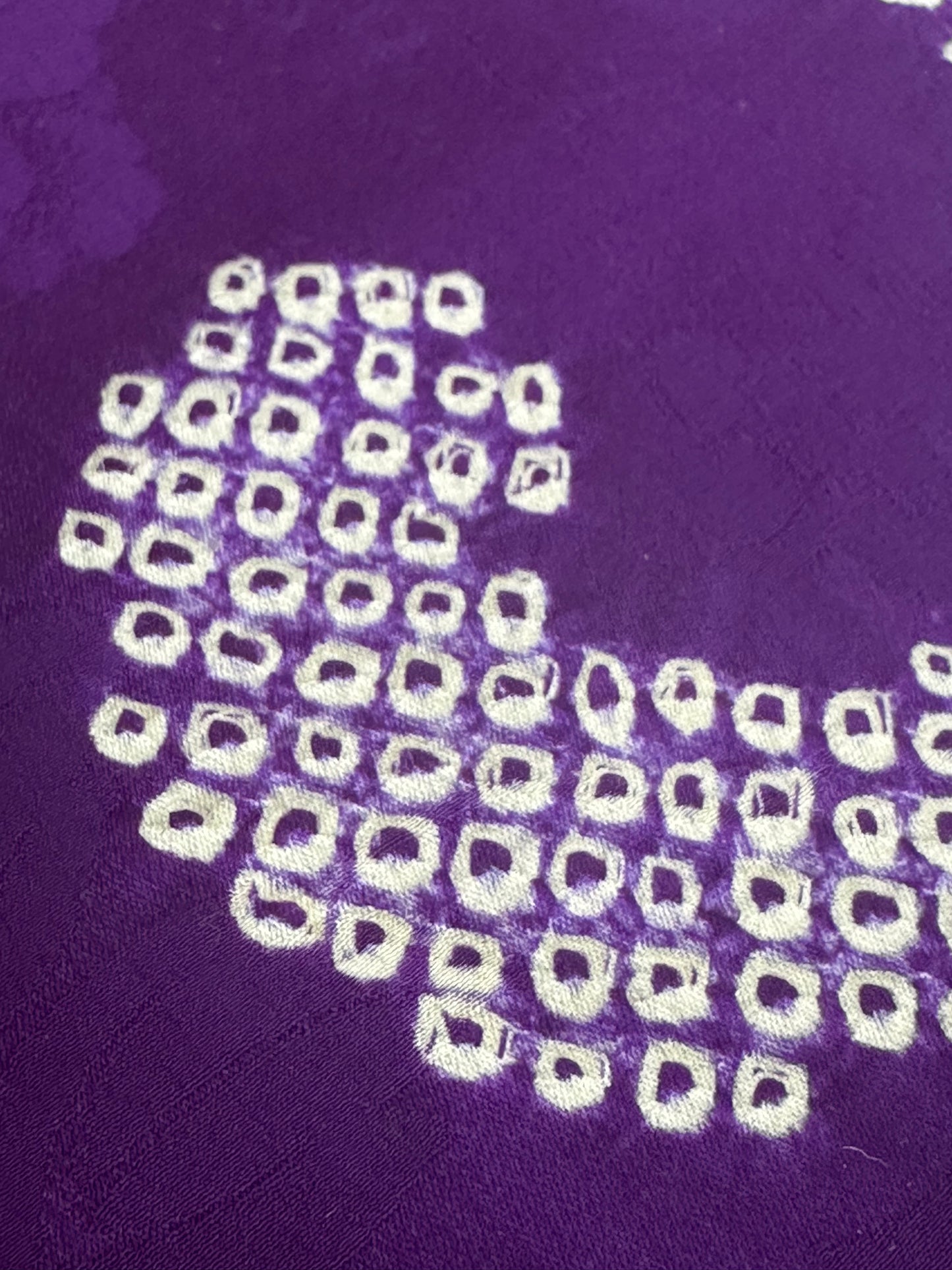 Imperial Purple Antiikki Shibori Haori