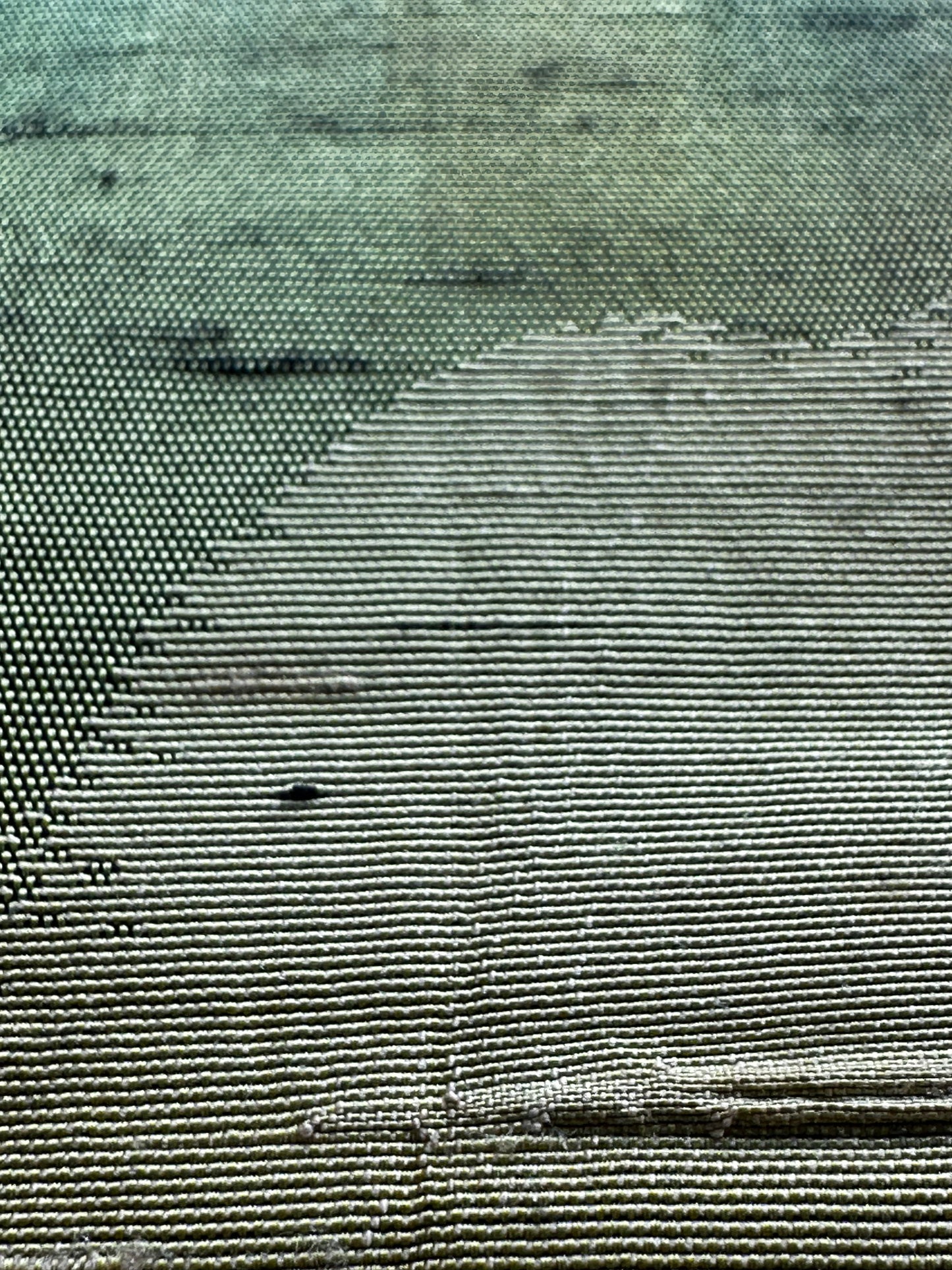 Waves of Green Fukuro Obi