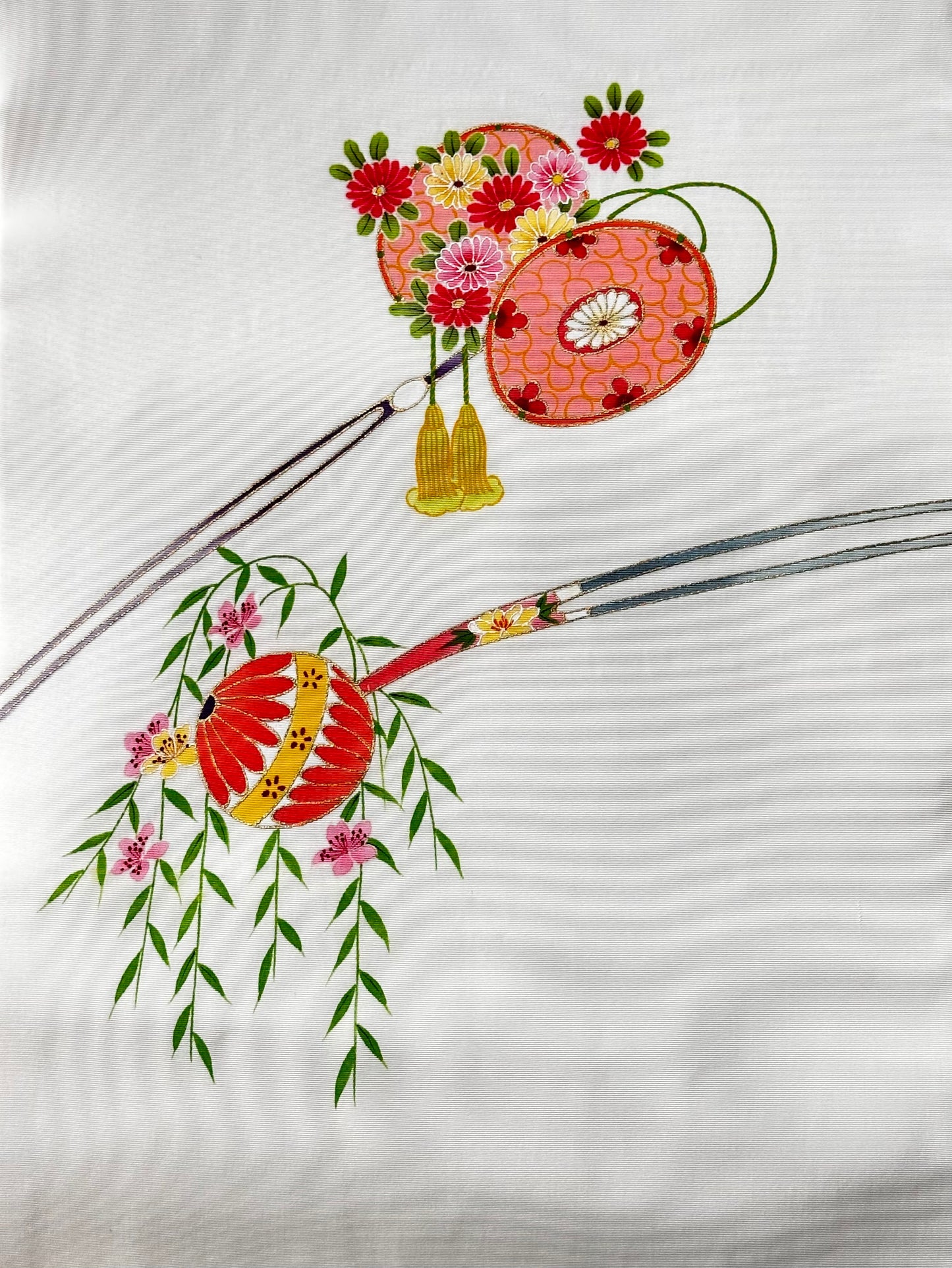 Kanzashi Harmony Nagoya Obi