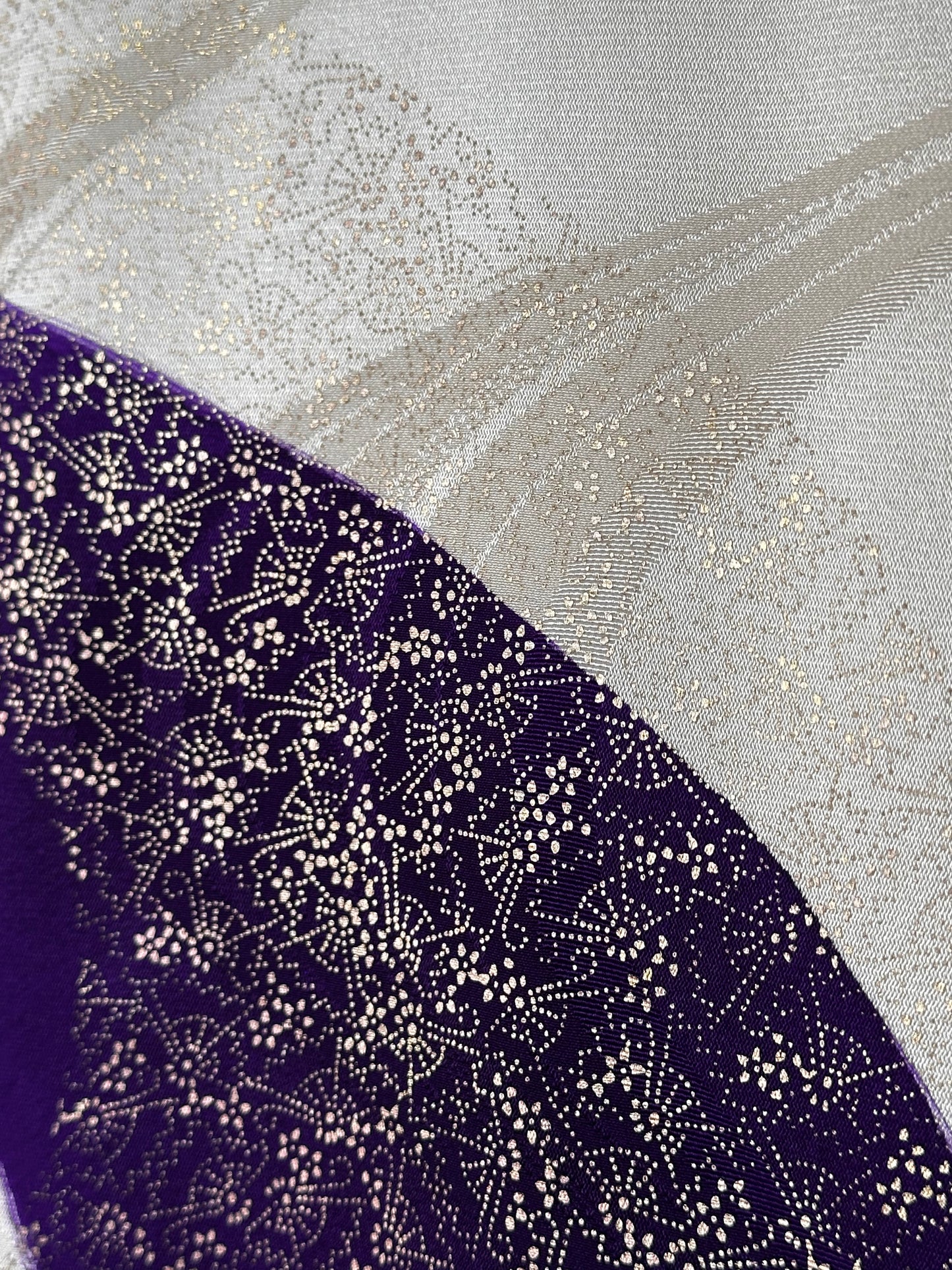 Purple River Furisode