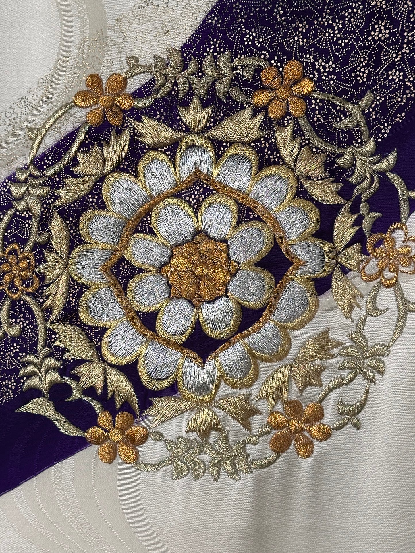 Purple River Furisode
