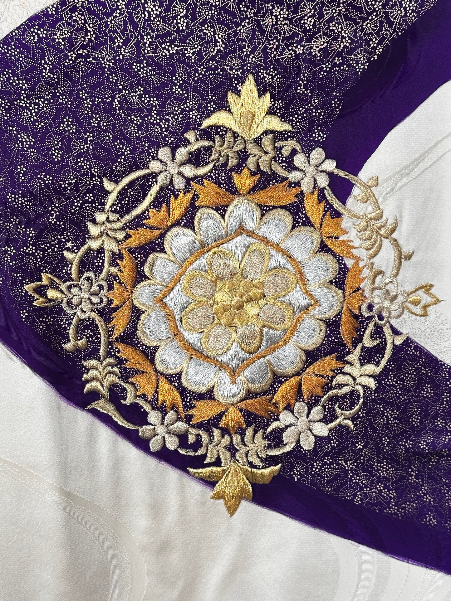 Purple River Furisode
