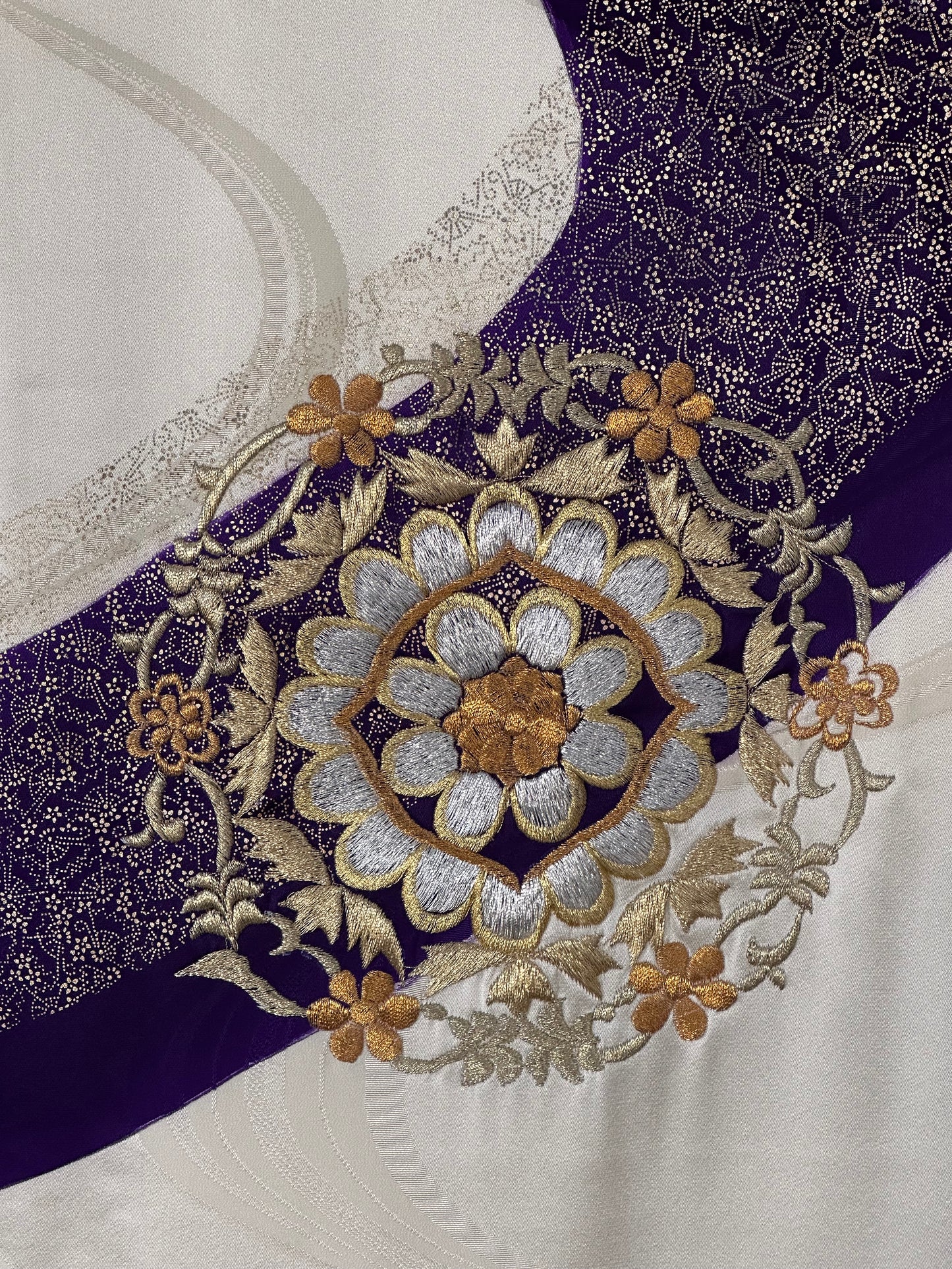 Purple River Furisode