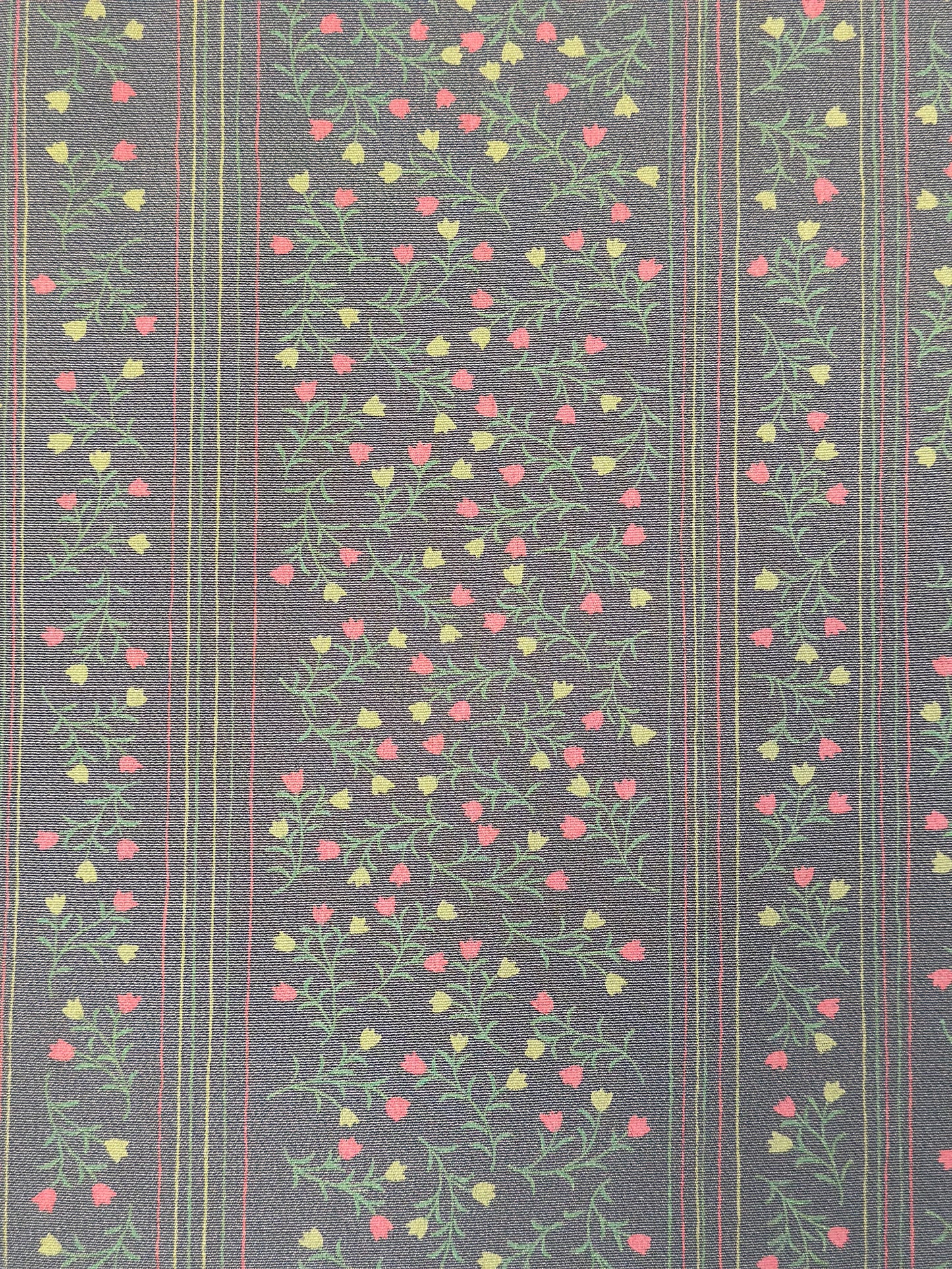 Chirimen Striped Blossom Komon