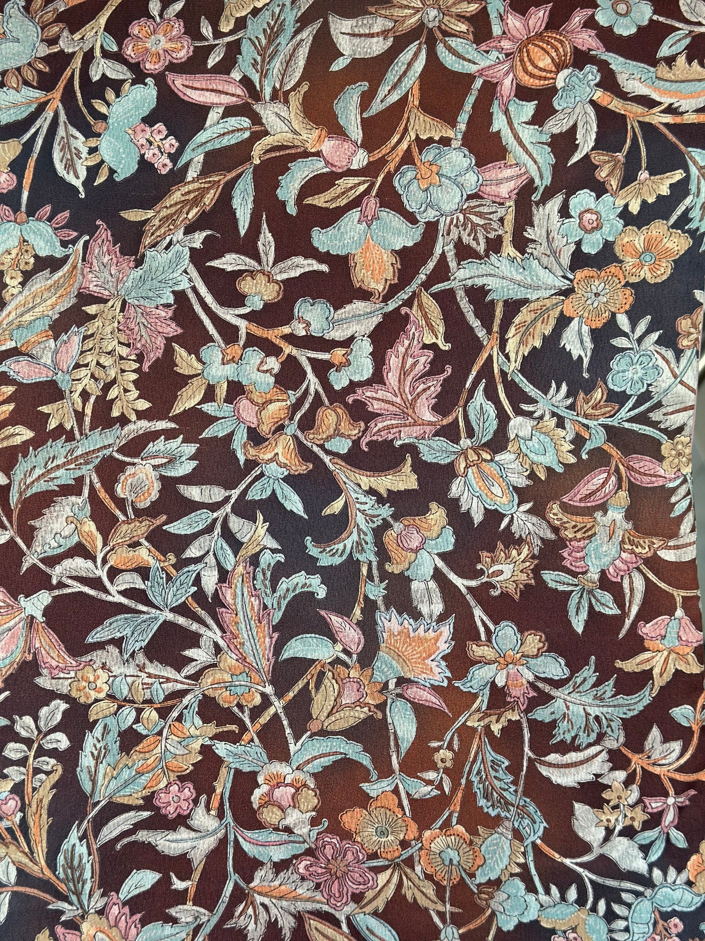 Kimono Maroon Garden