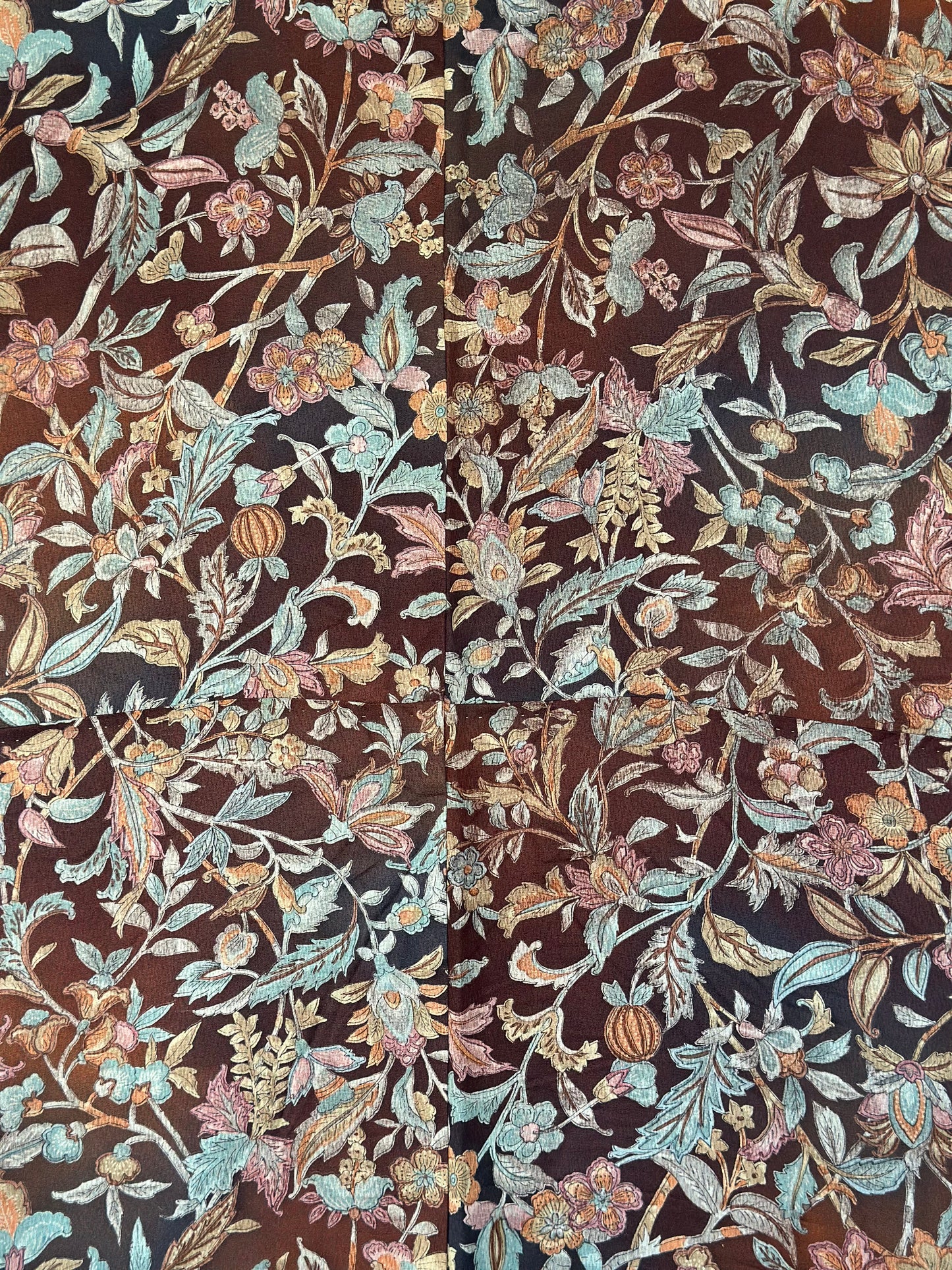 Kimono Maroon Garden