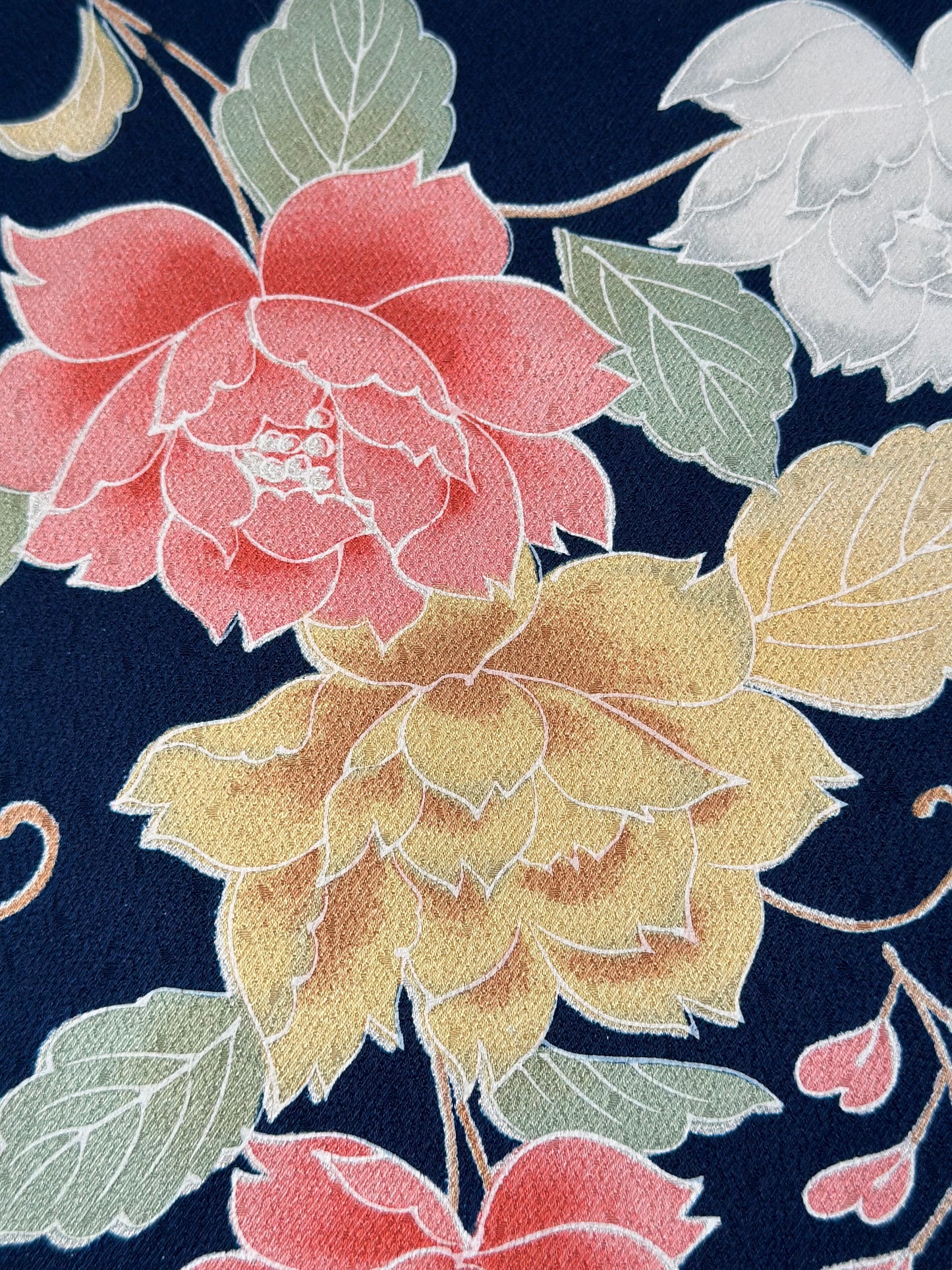 Vibrant Blossom kimono