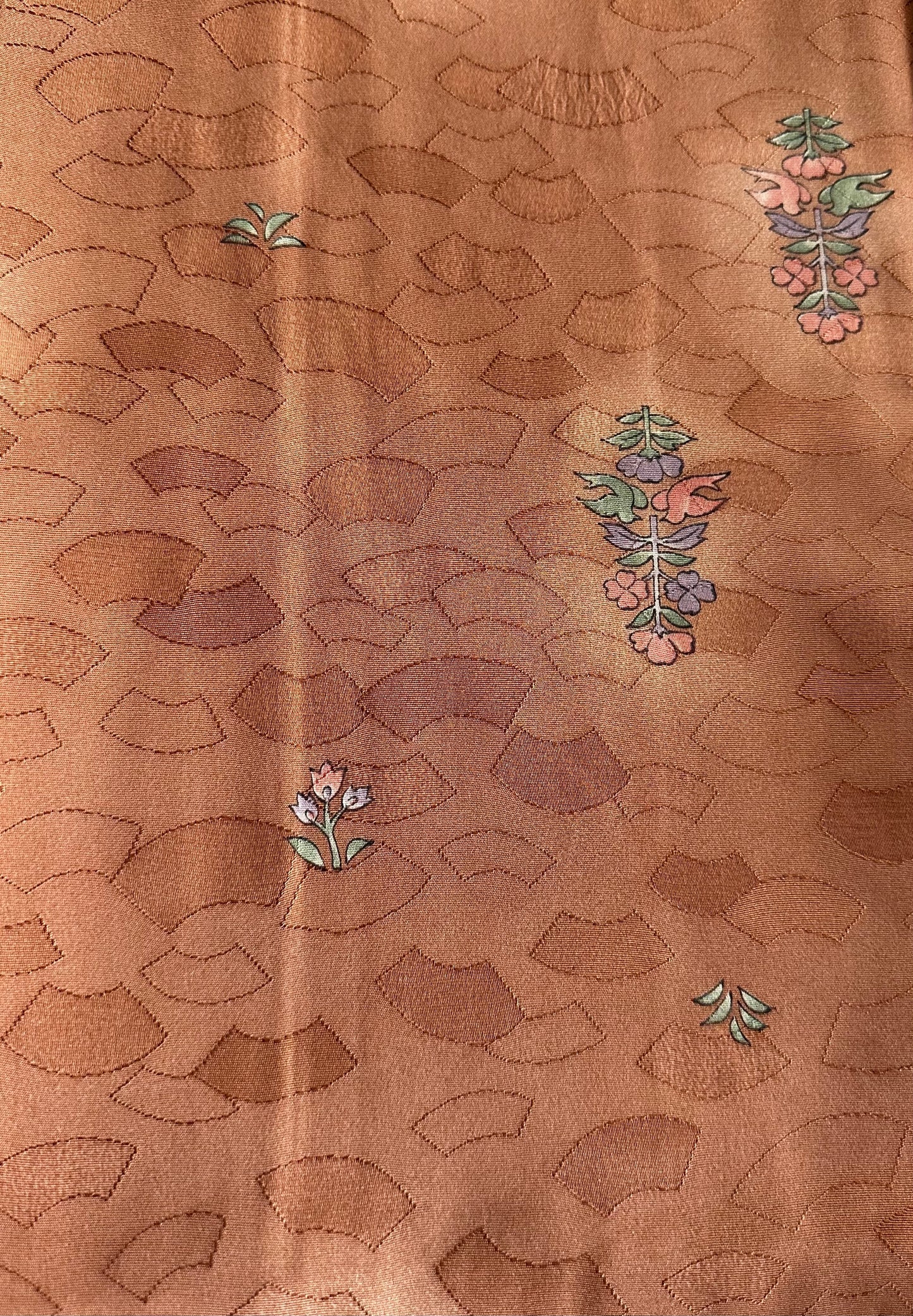 Kimono Mocha Mousse Blossom