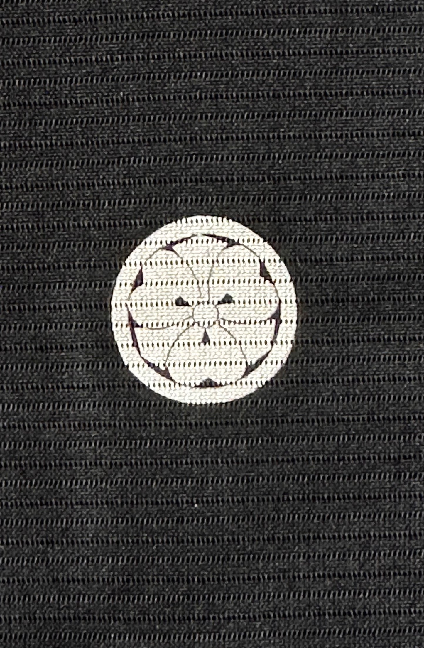 Hitoe Black Ro Kimono