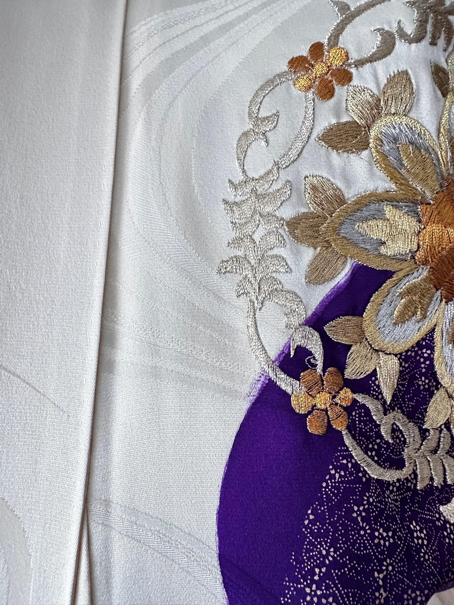 Purple River Furisode