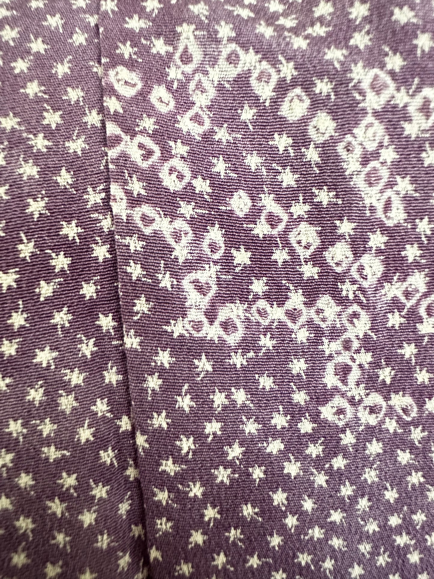 Laventelin väri Shibori Leaf Haori