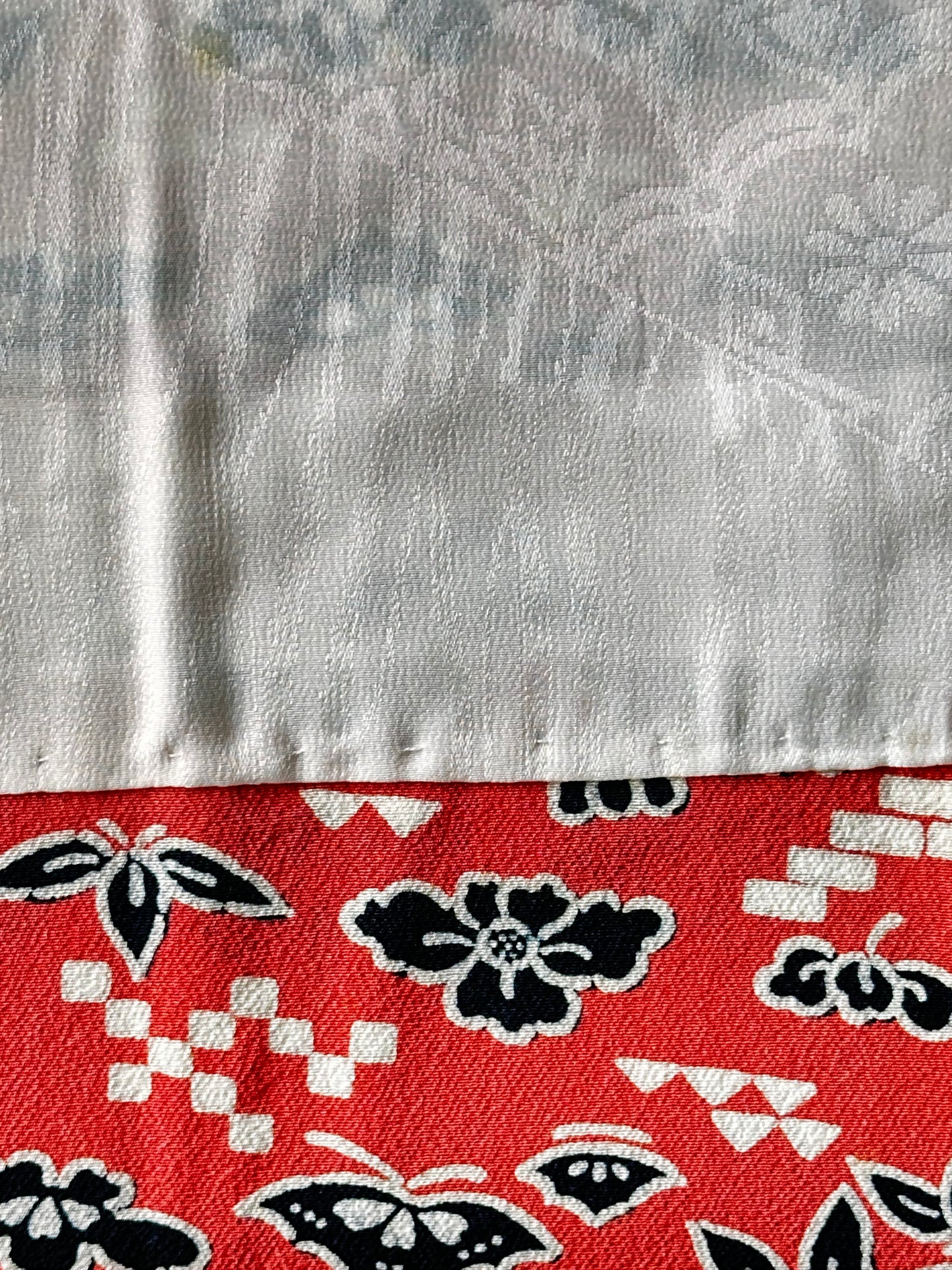 Vibrant Somon Floral Haori