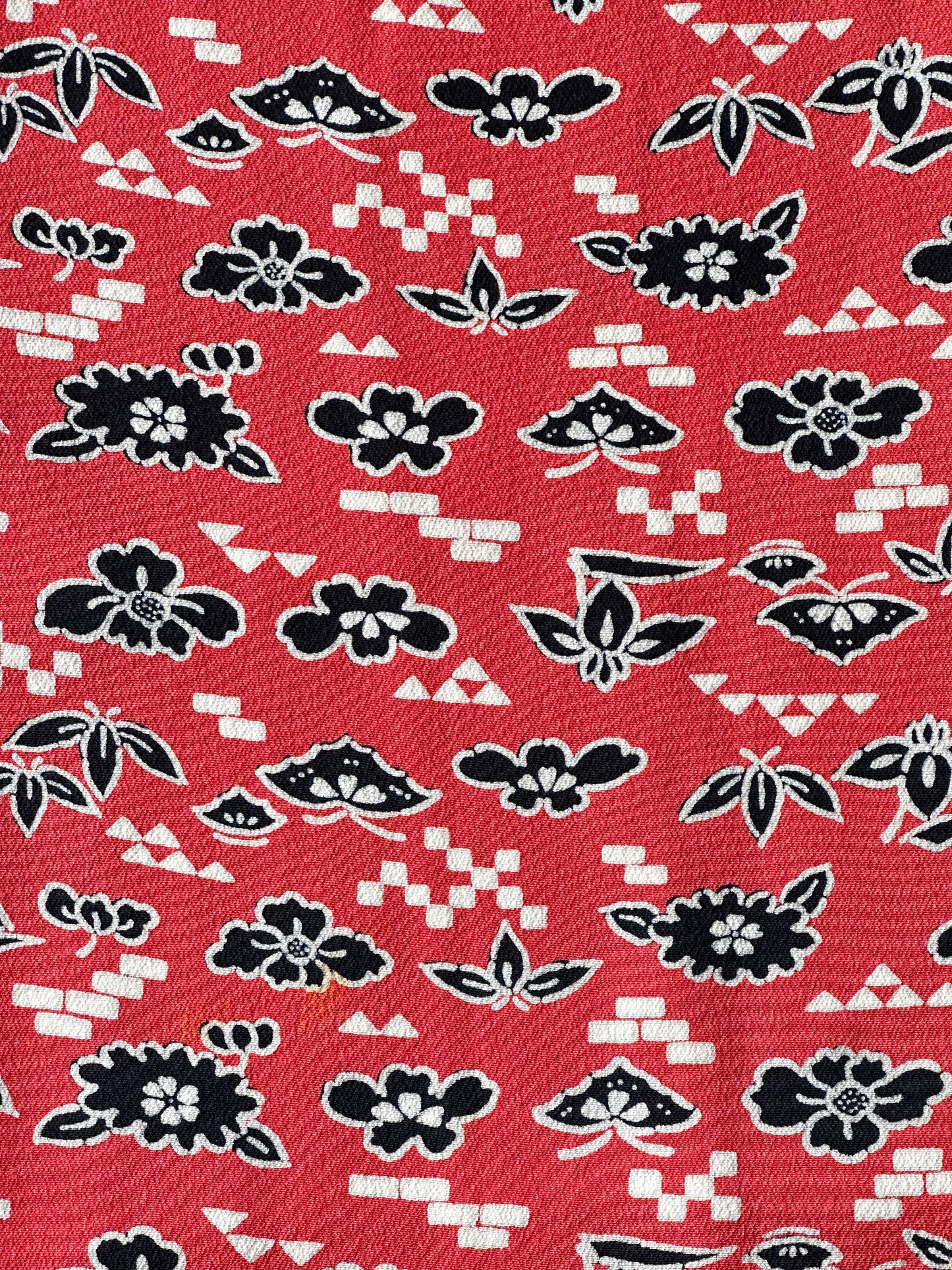 Vibrant Somon Floral Haori
