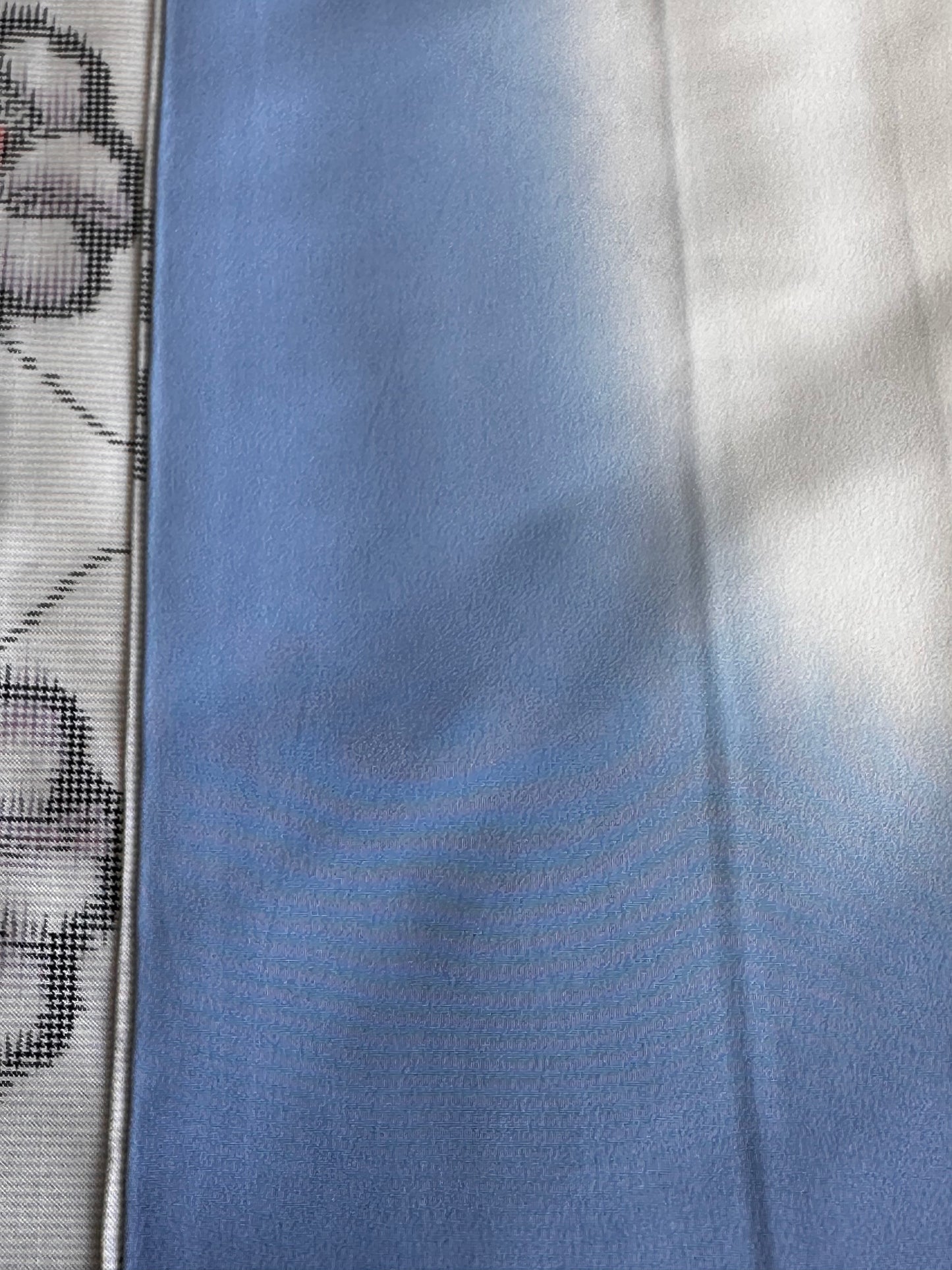 Oshima Tsumugi Floral Pearl Kimono