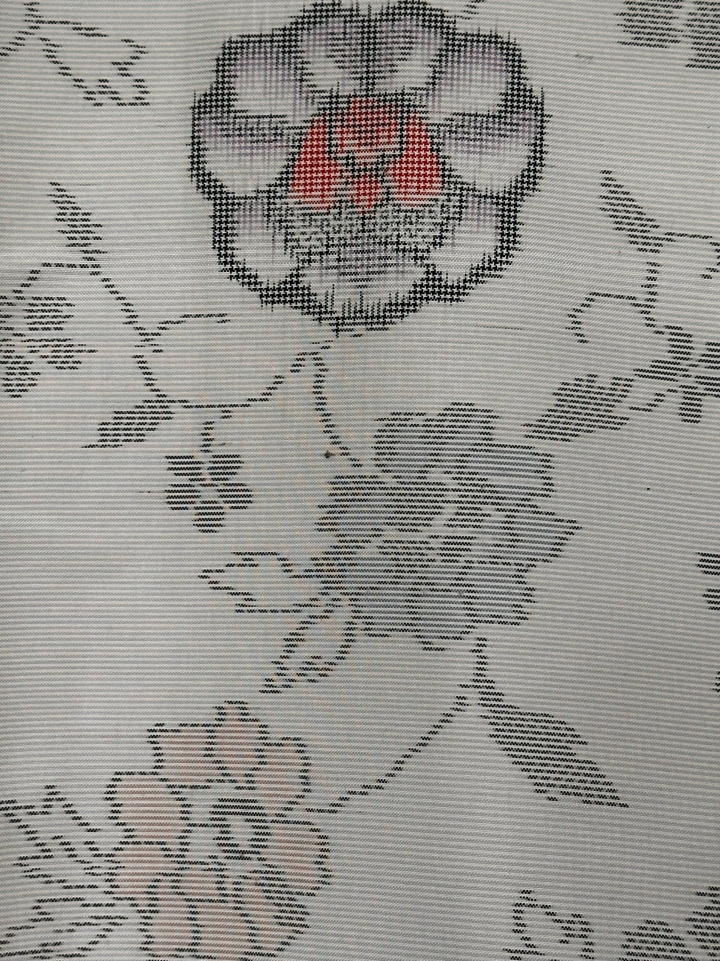 Oshima Tsumugi kukkahelmi Haori