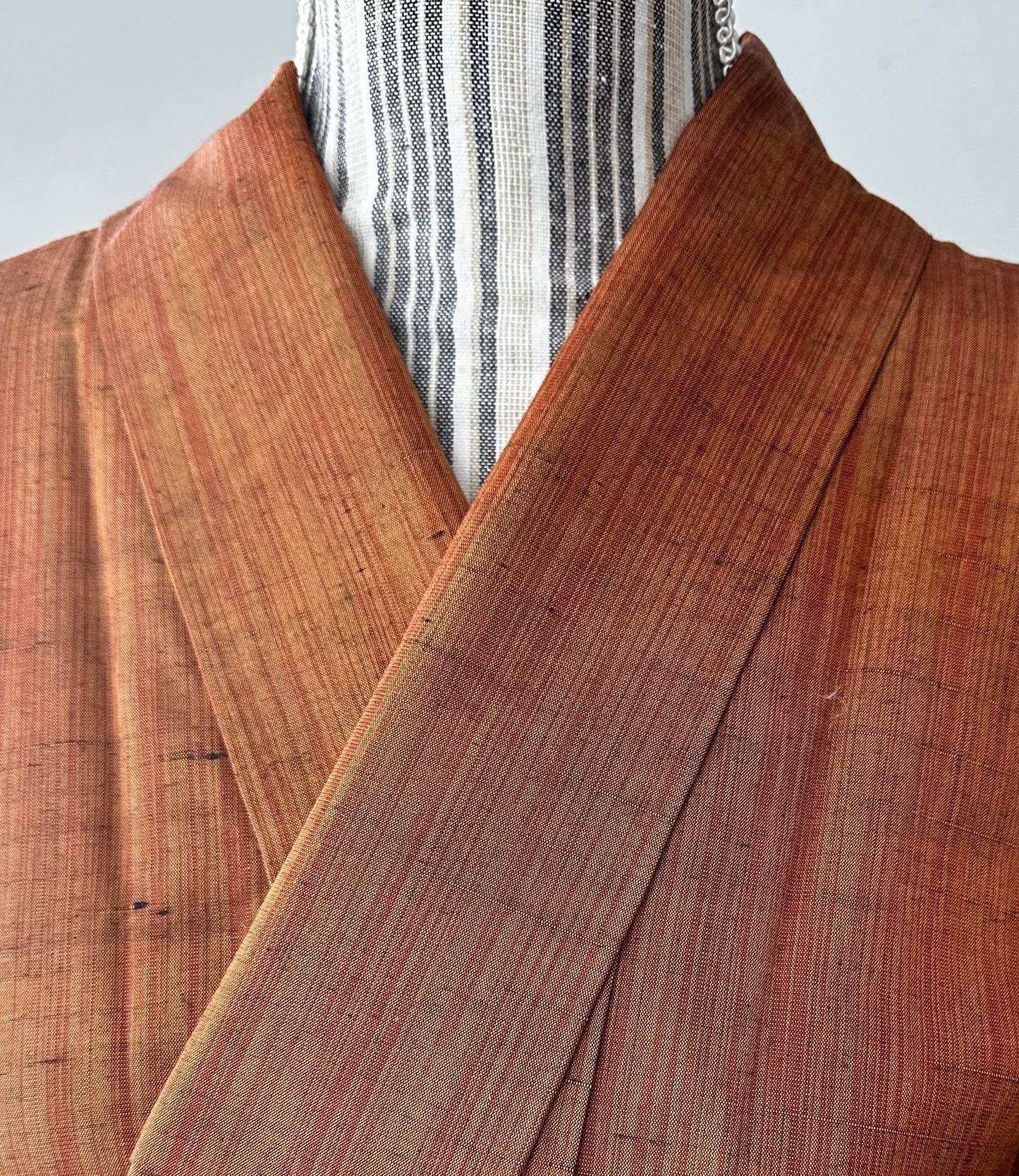 Rust Harmony Tsumugi Kimono