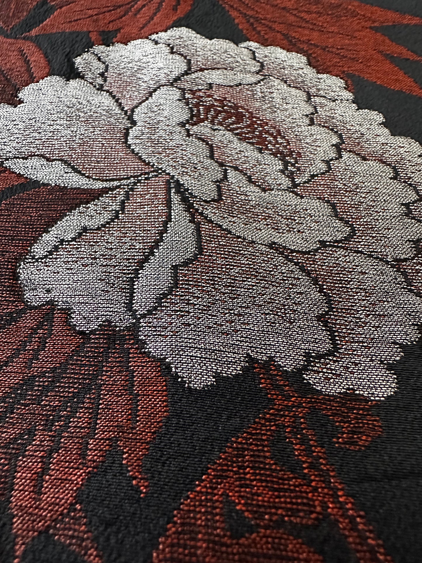 Black Chrysanthemum Elegance Haori