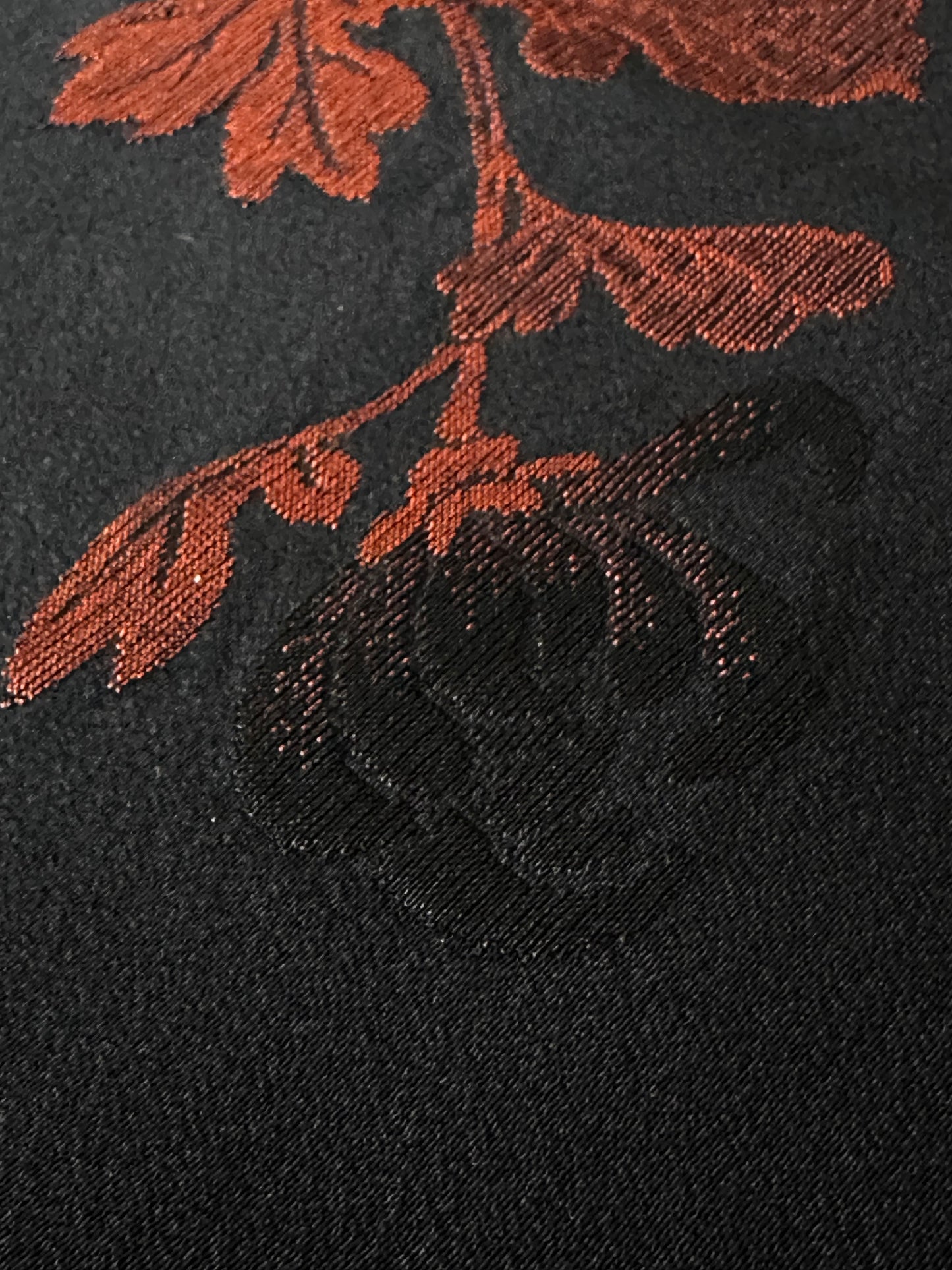 Black Chrysanthemum Elegance Haori