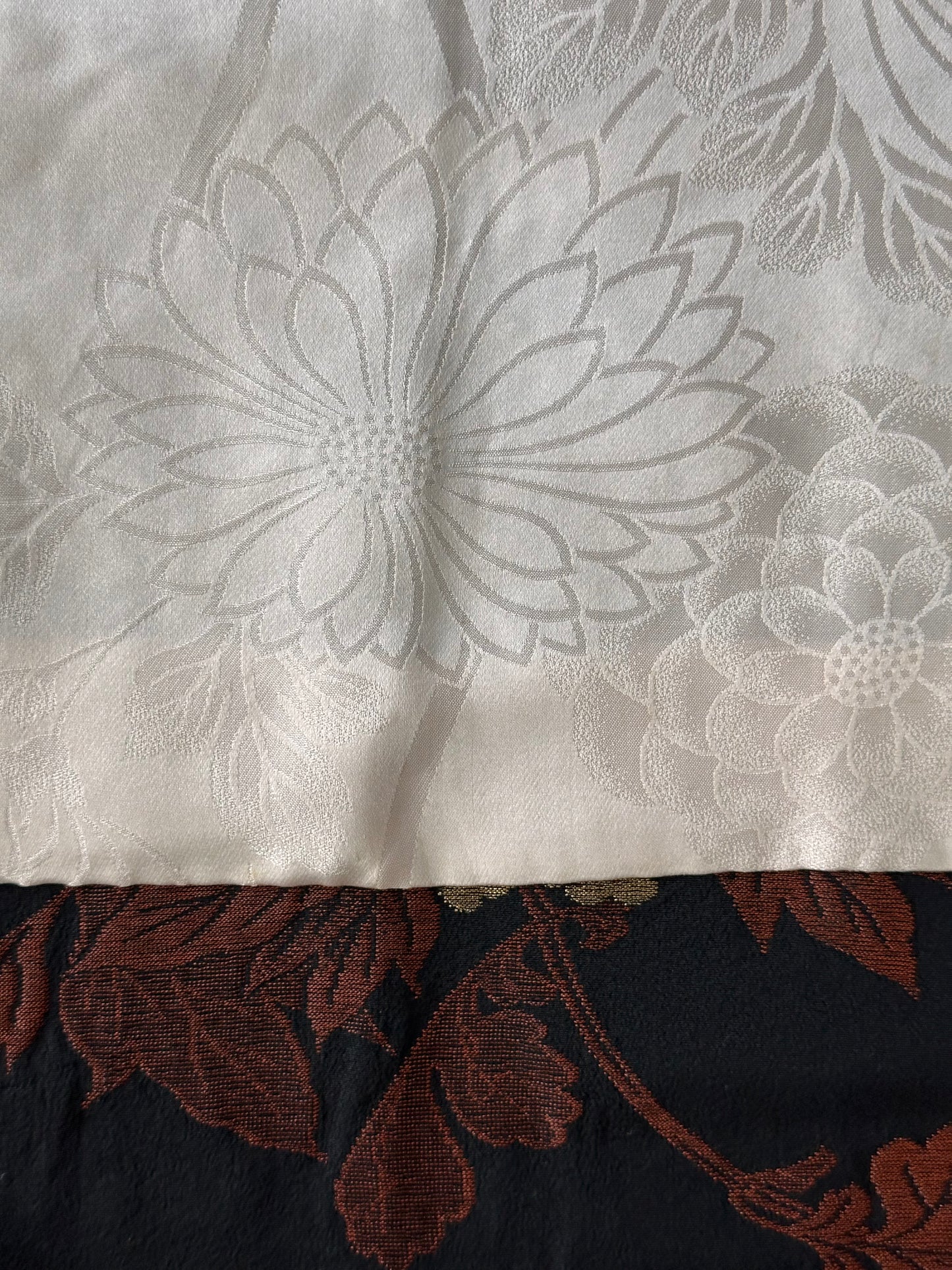 Black Chrysanthemum Elegance Haori