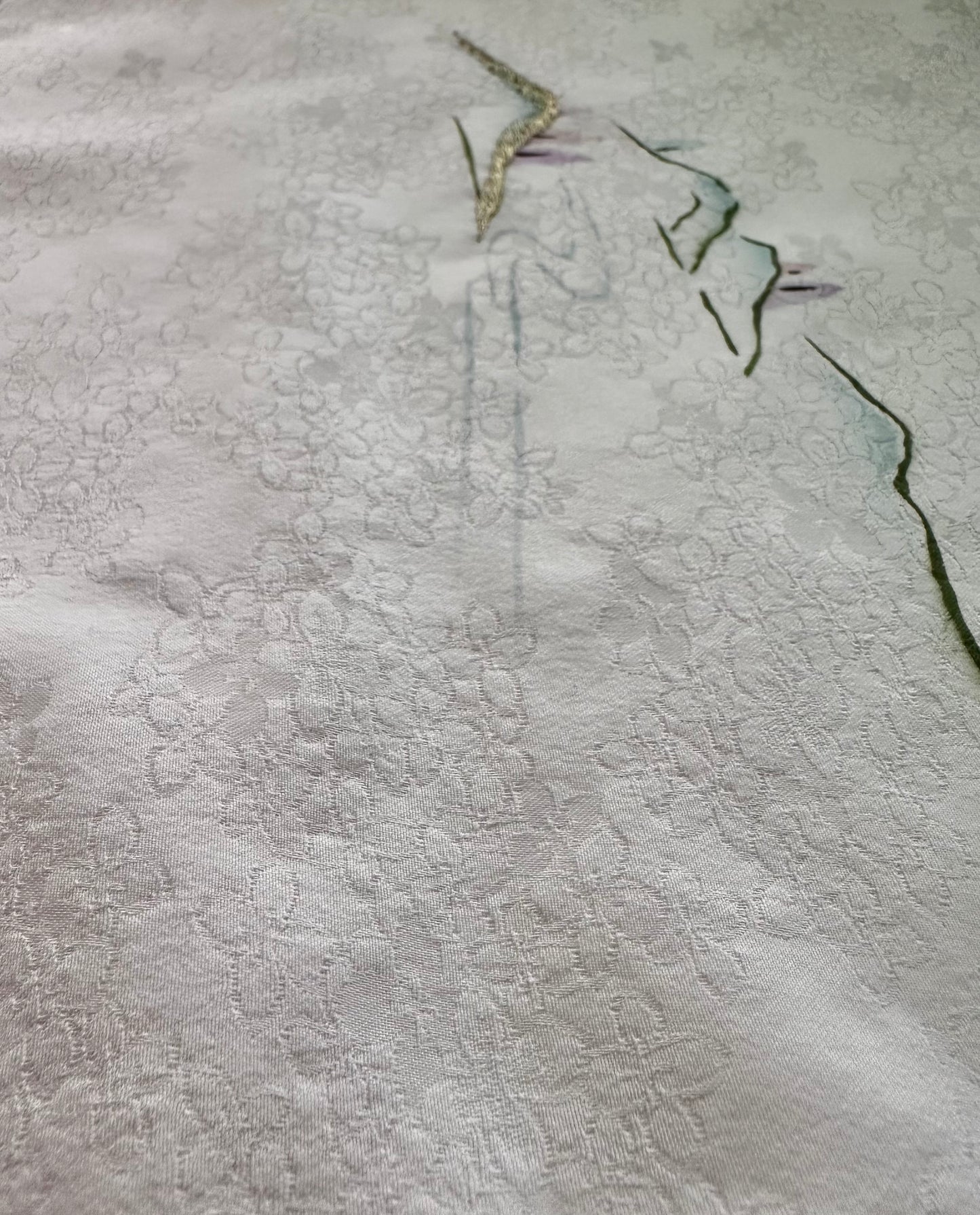 Vintage-haori ombré-taivaan sävyillä