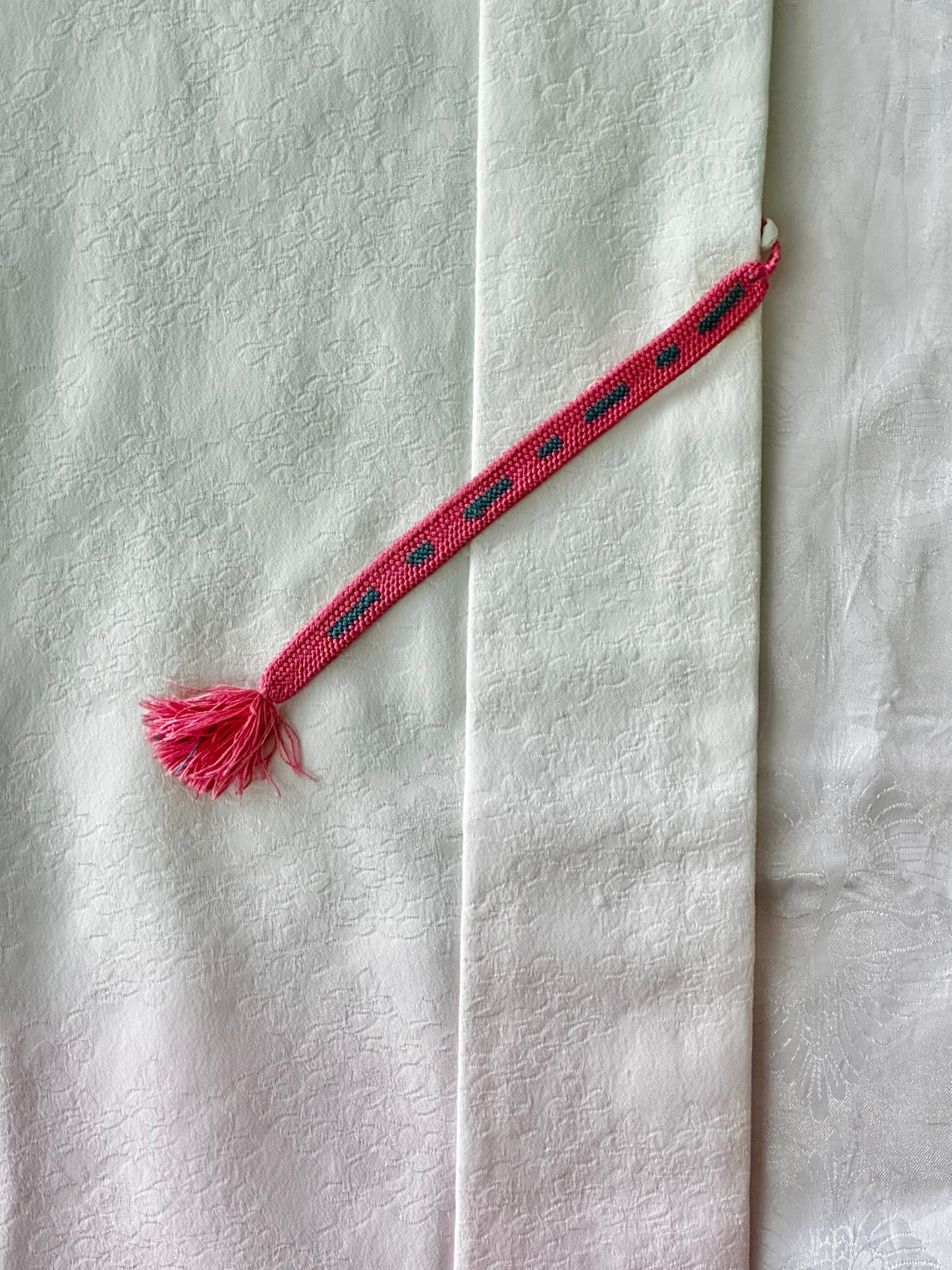 Vintage-haori ombré-taivaan sävyillä