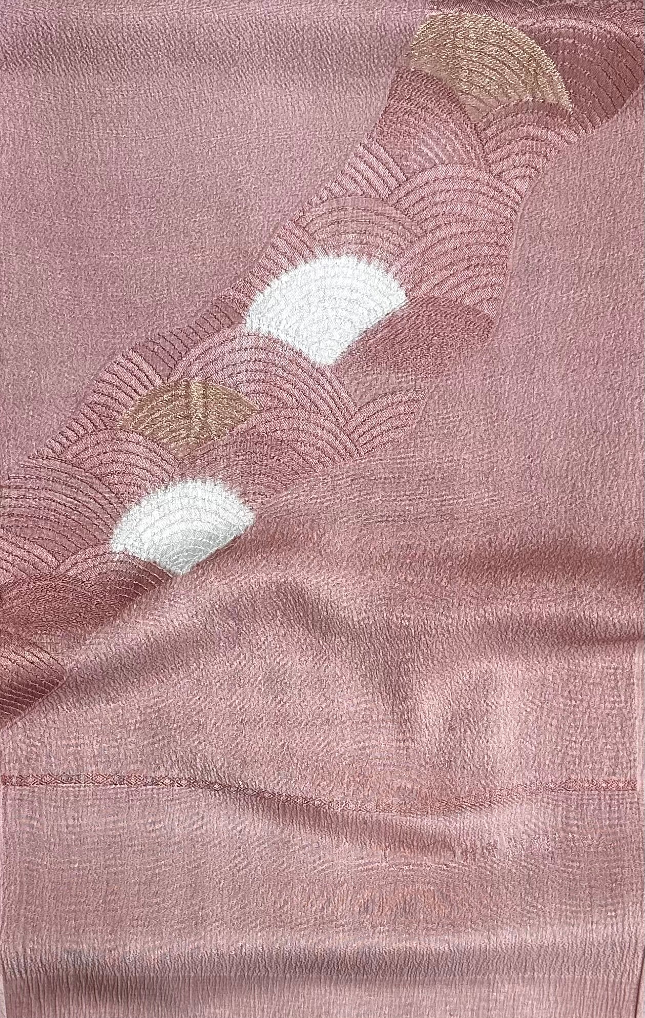 Seigaiha Rose -Obiage ja Obijime Set