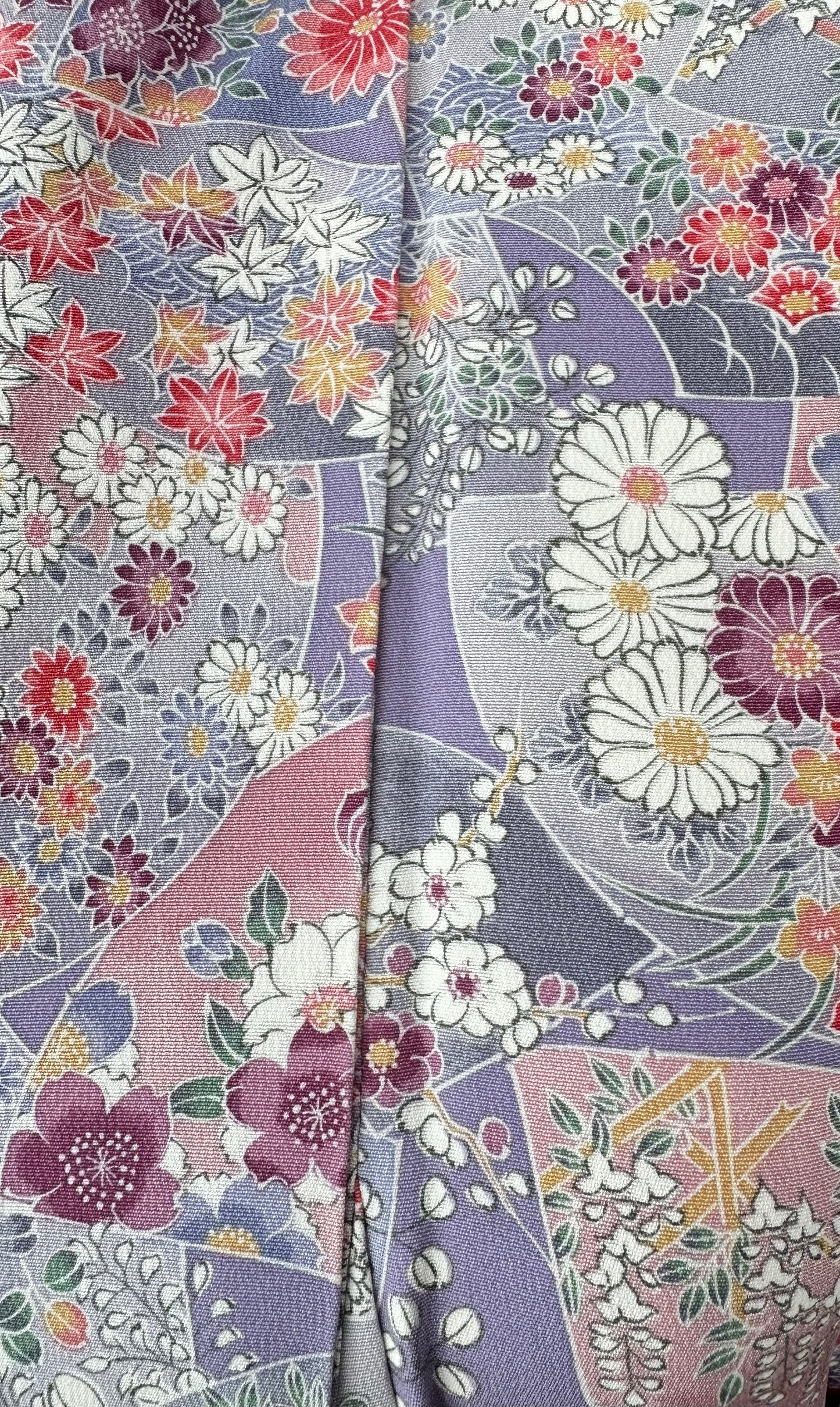 Kimono cu evantai Floral Harmony