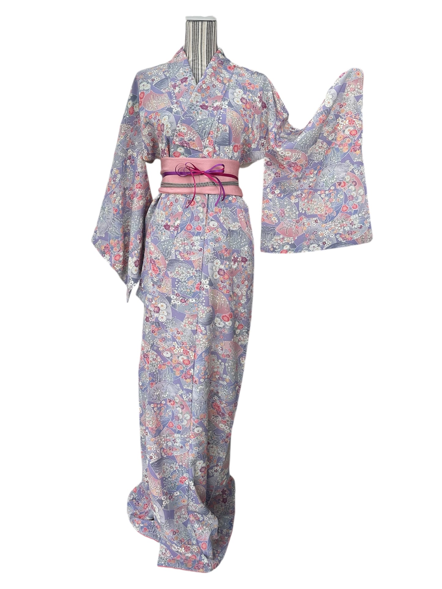 Kimono cu evantai Floral Harmony