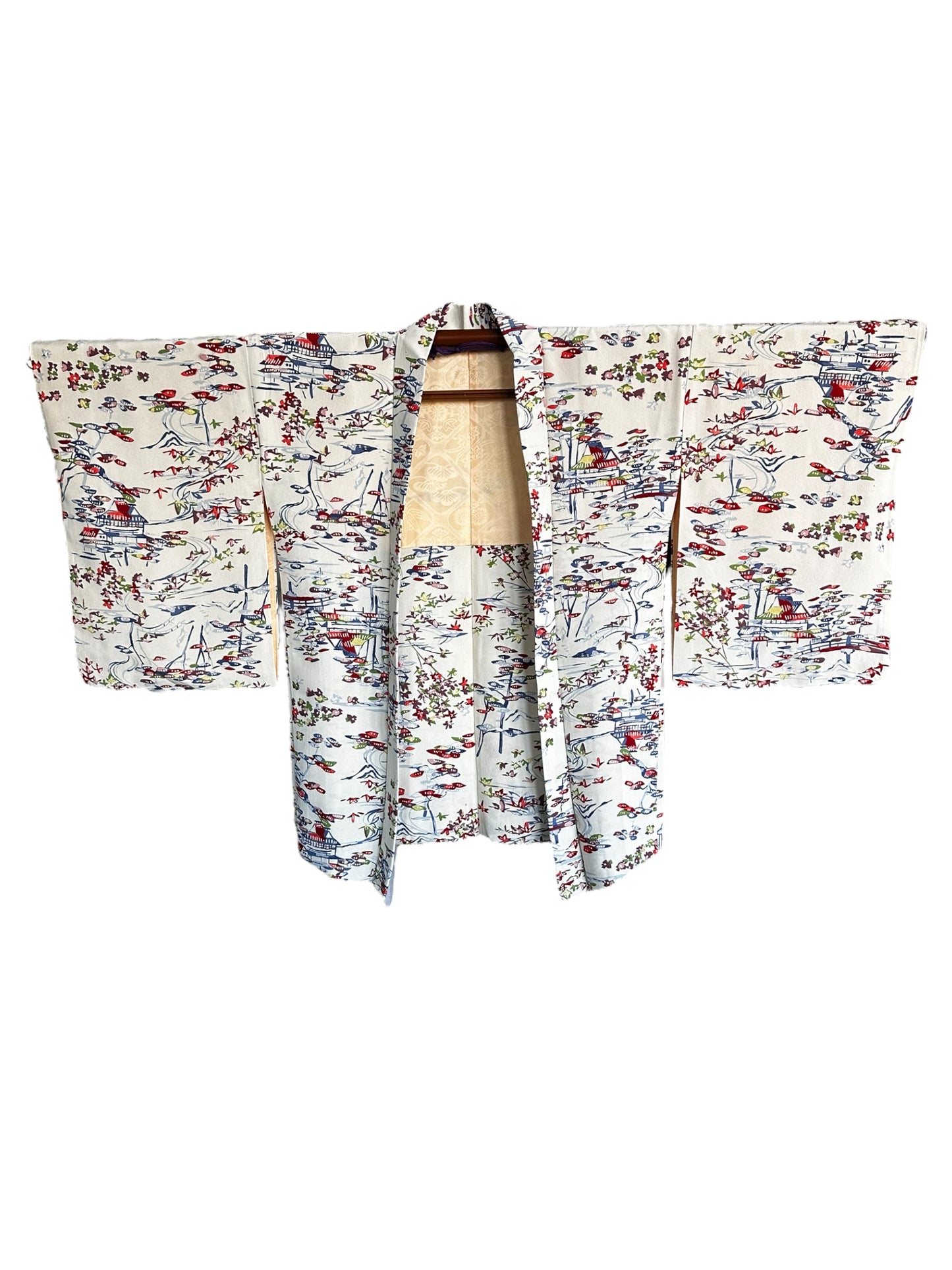 Sininen ja punainen Harmony Haori