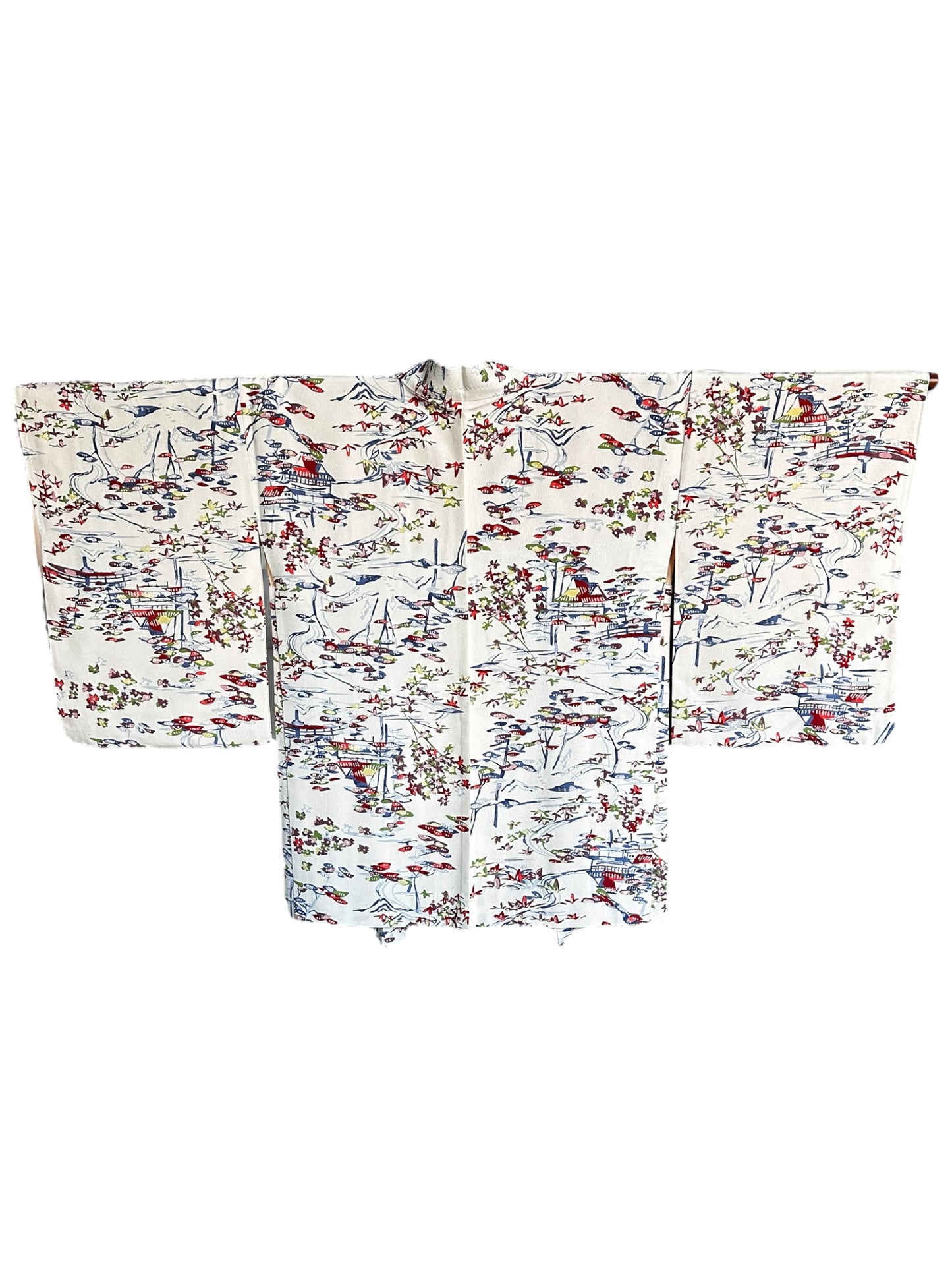 Sininen ja punainen Harmony Haori